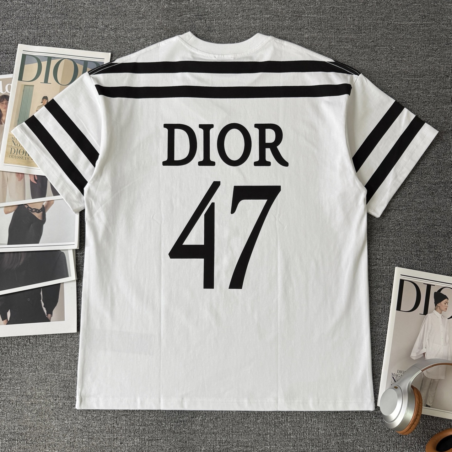 Dior DIOR/迪奥 高品质320克圆领短袖T恤