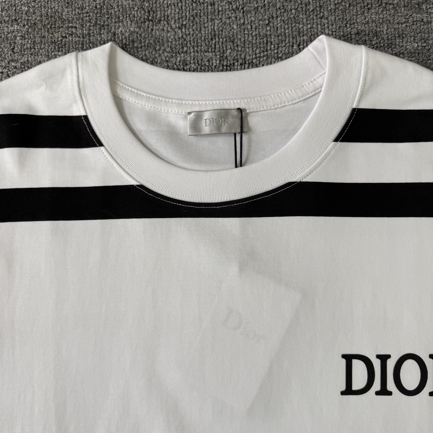 Dior DIOR/迪奥 高品质320克圆领短袖T恤