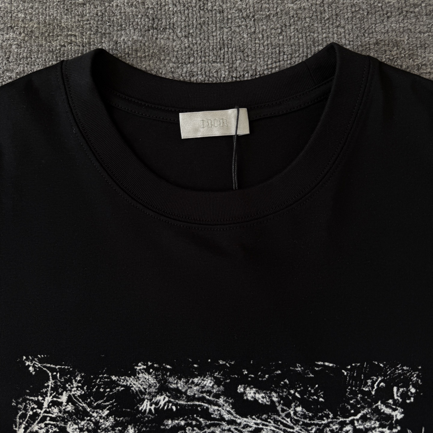 Dior DIOR/迪奥 高品质320克圆领短袖T恤