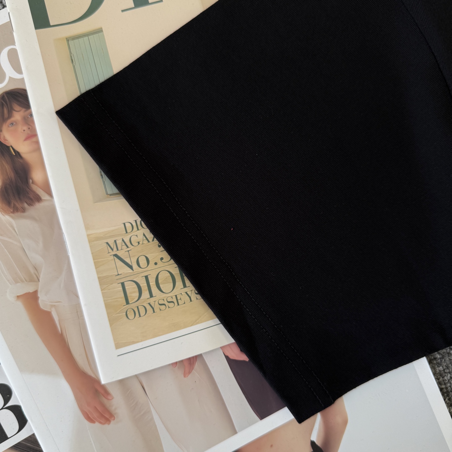 Dior DIOR/迪奥 高品质320克圆领短袖T恤
