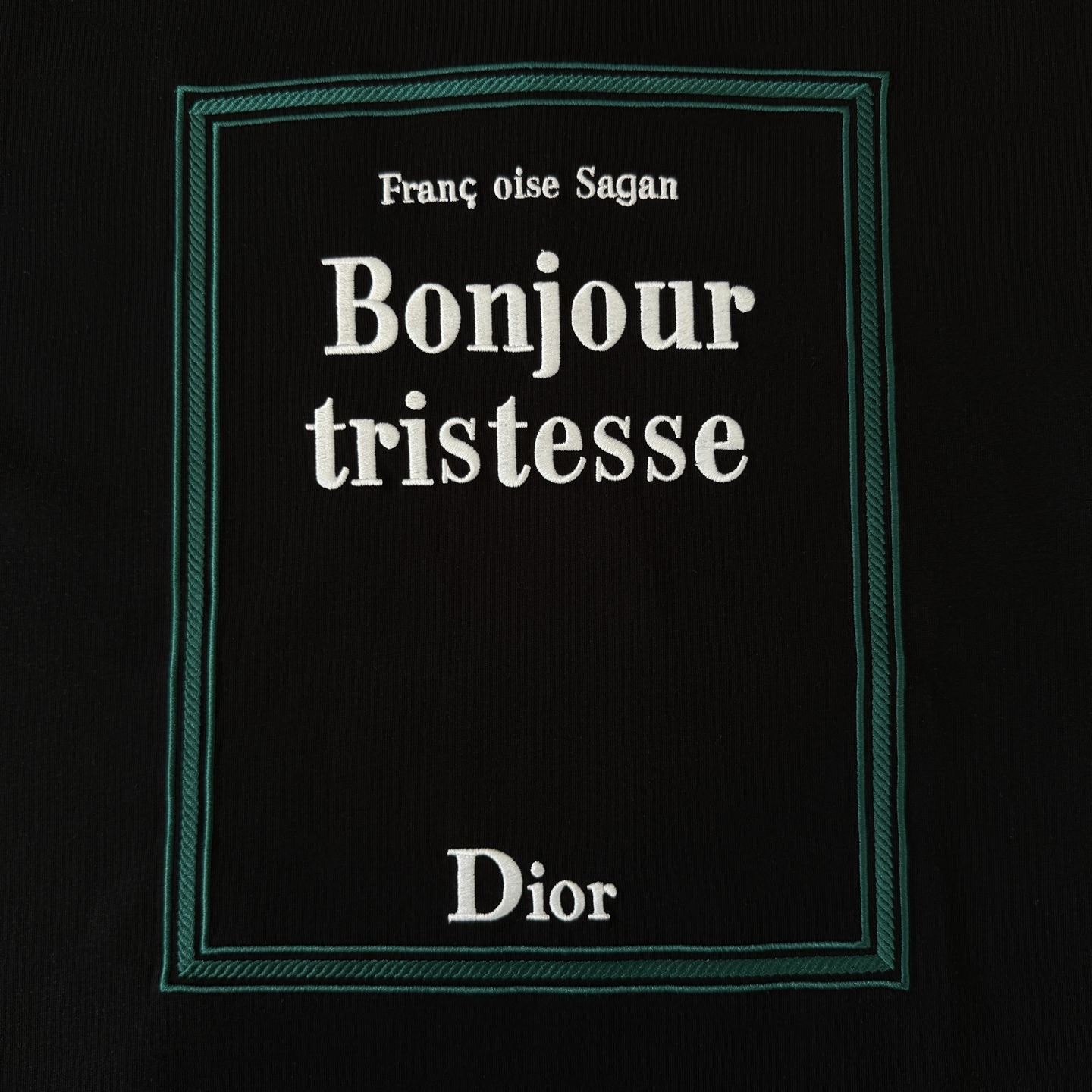 Dior DIOR/迪奥 高品质320克圆领短袖T恤