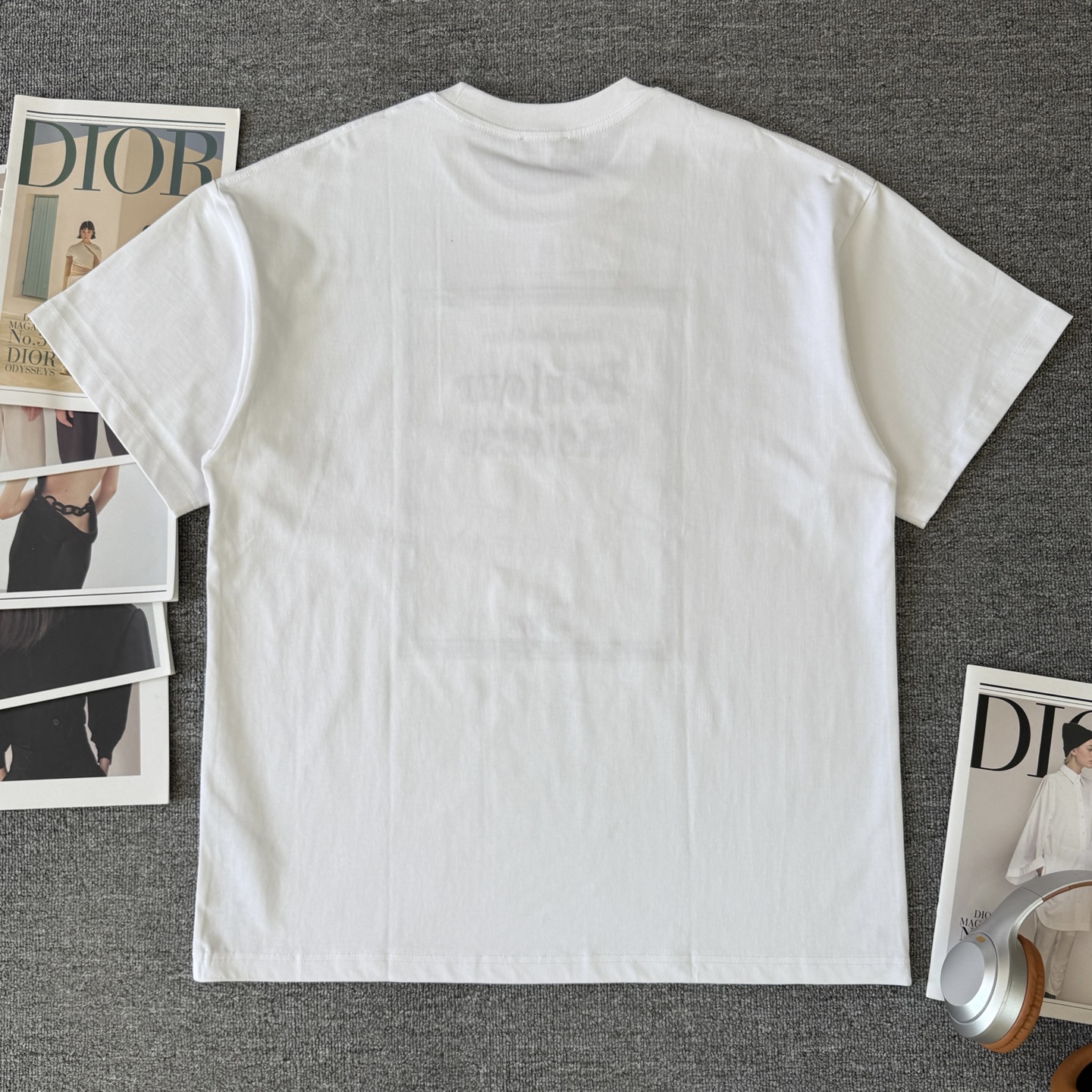 Dior DIOR/迪奥 高品质320克圆领短袖T恤