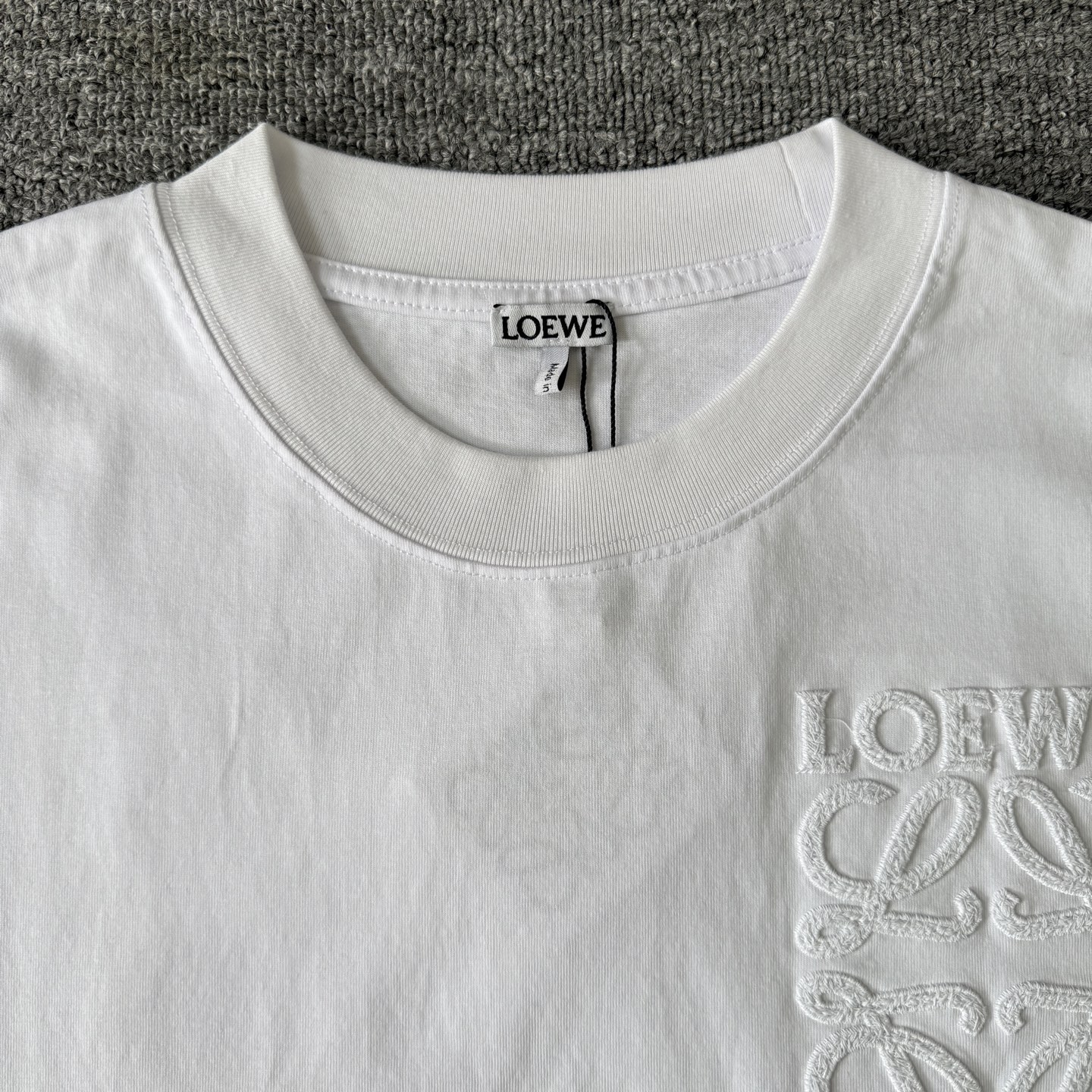 Loewe LOEWE/罗意威 高品质320克圆领短袖T恤