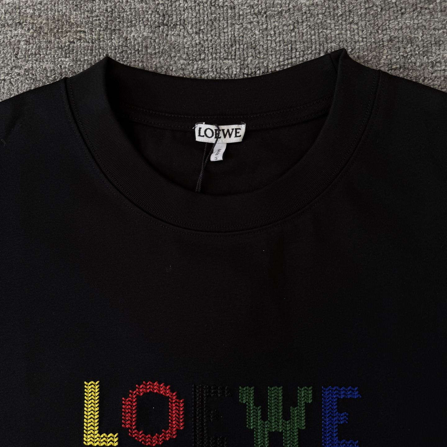 Loewe LOEWE/罗意威 高品质320克圆领短袖T恤