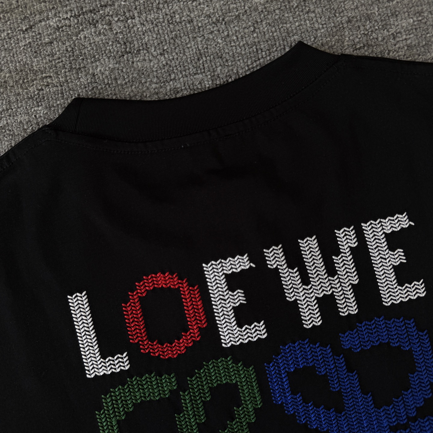 Loewe LOEWE/罗意威 高品质320克圆领短袖T恤