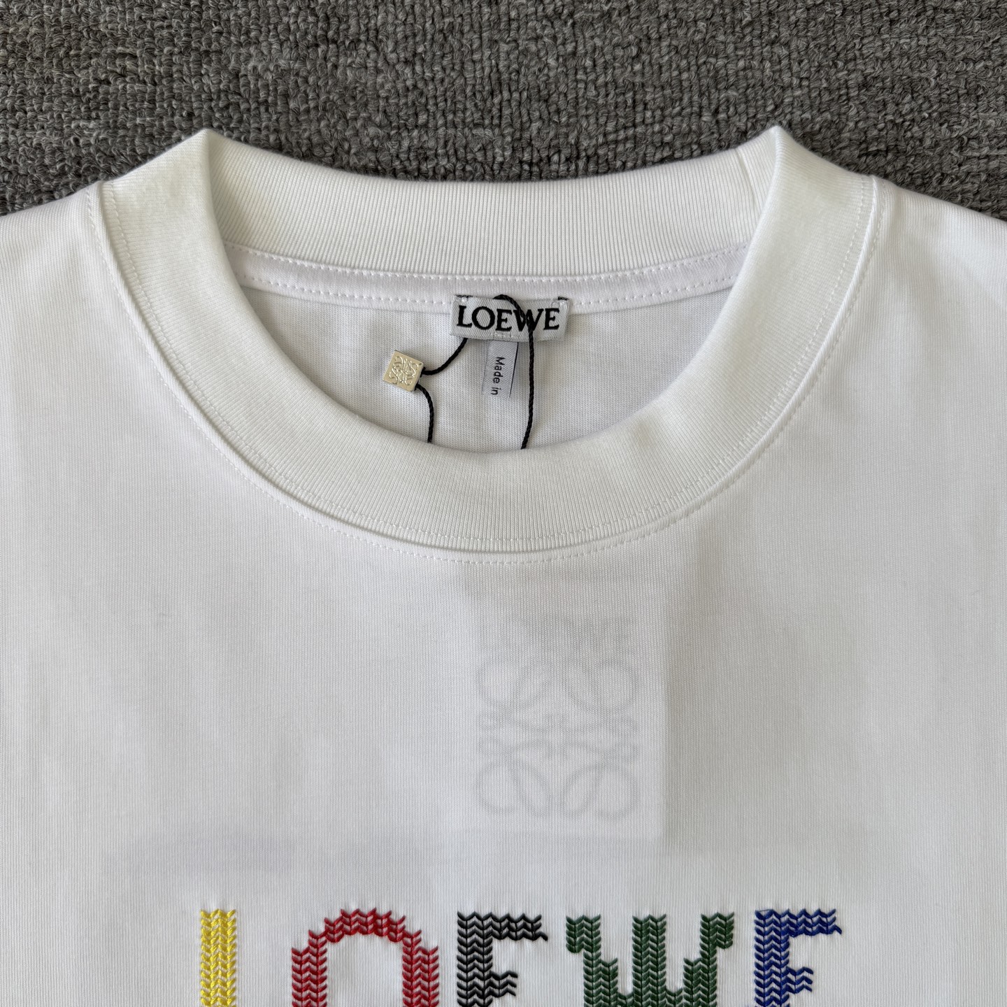 Loewe LOEWE/罗意威 高品质320克圆领短袖T恤