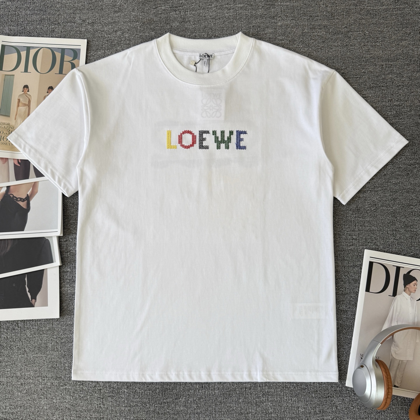 Loewe LOEWE/罗意威 高品质320克圆领短袖T恤