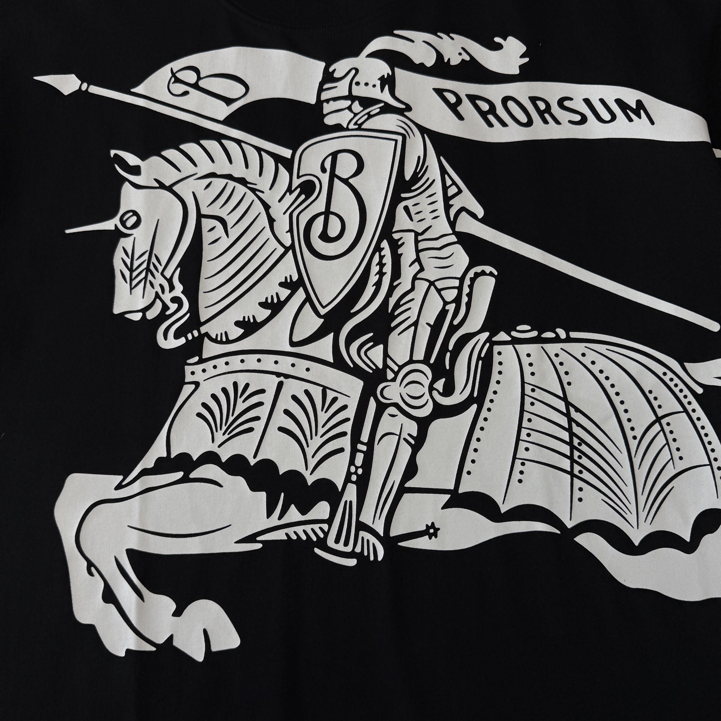 Burberry BURBERRY/巴宝莉 高品质320克圆领短袖T恤
