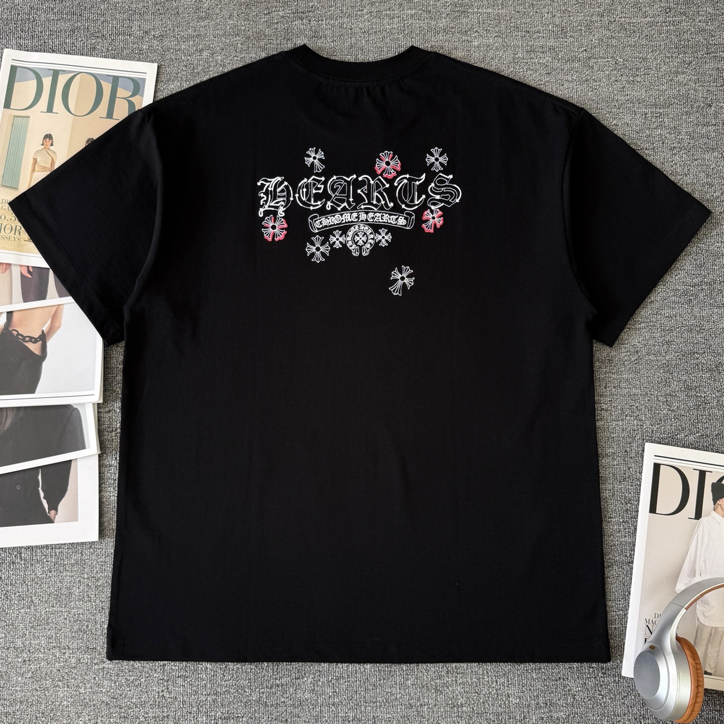 Chrome Hearts Chrome Hearts/克罗心 高品质320克圆领短袖T恤