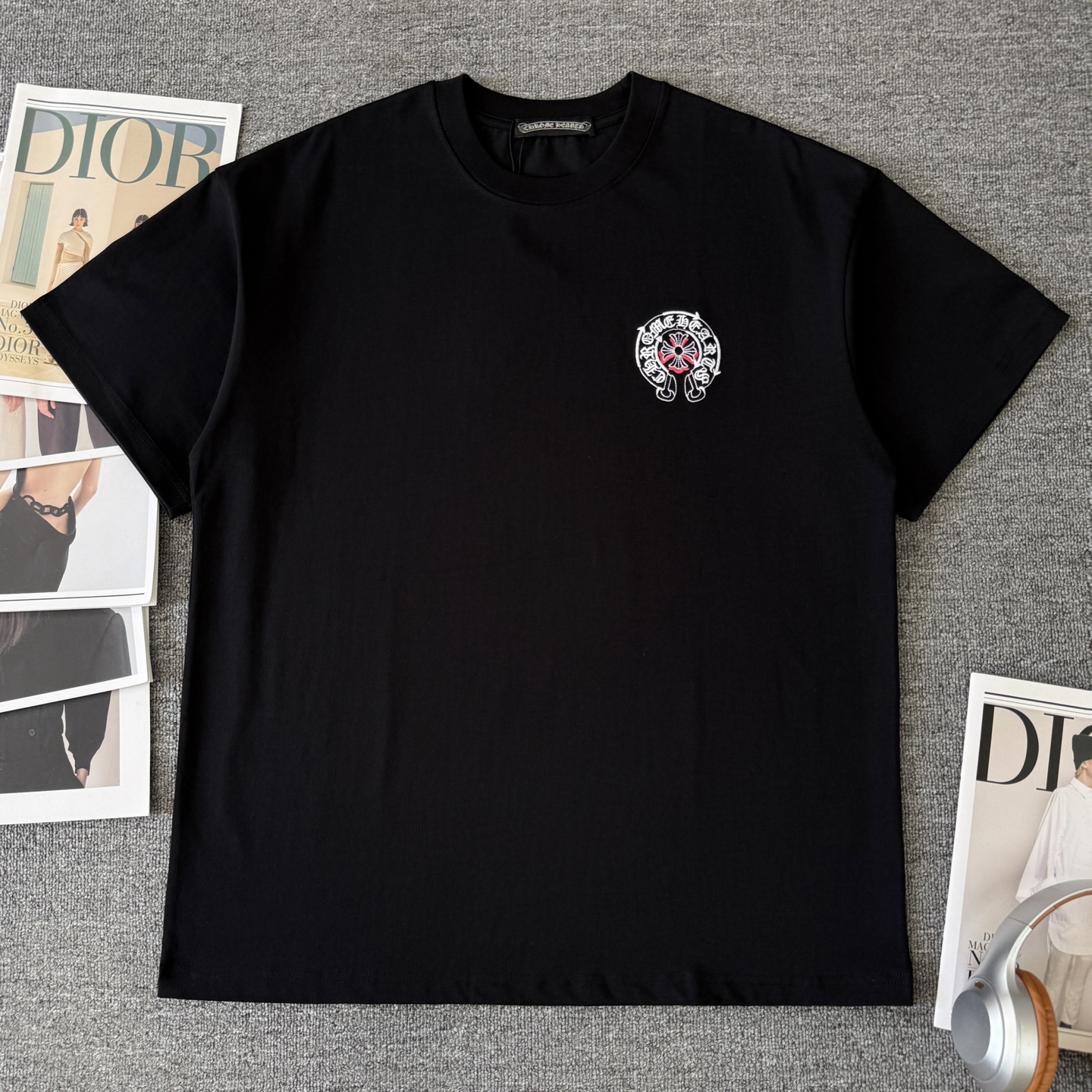 Chrome Hearts Chrome Hearts/克罗心 高品质320克圆领短袖T恤