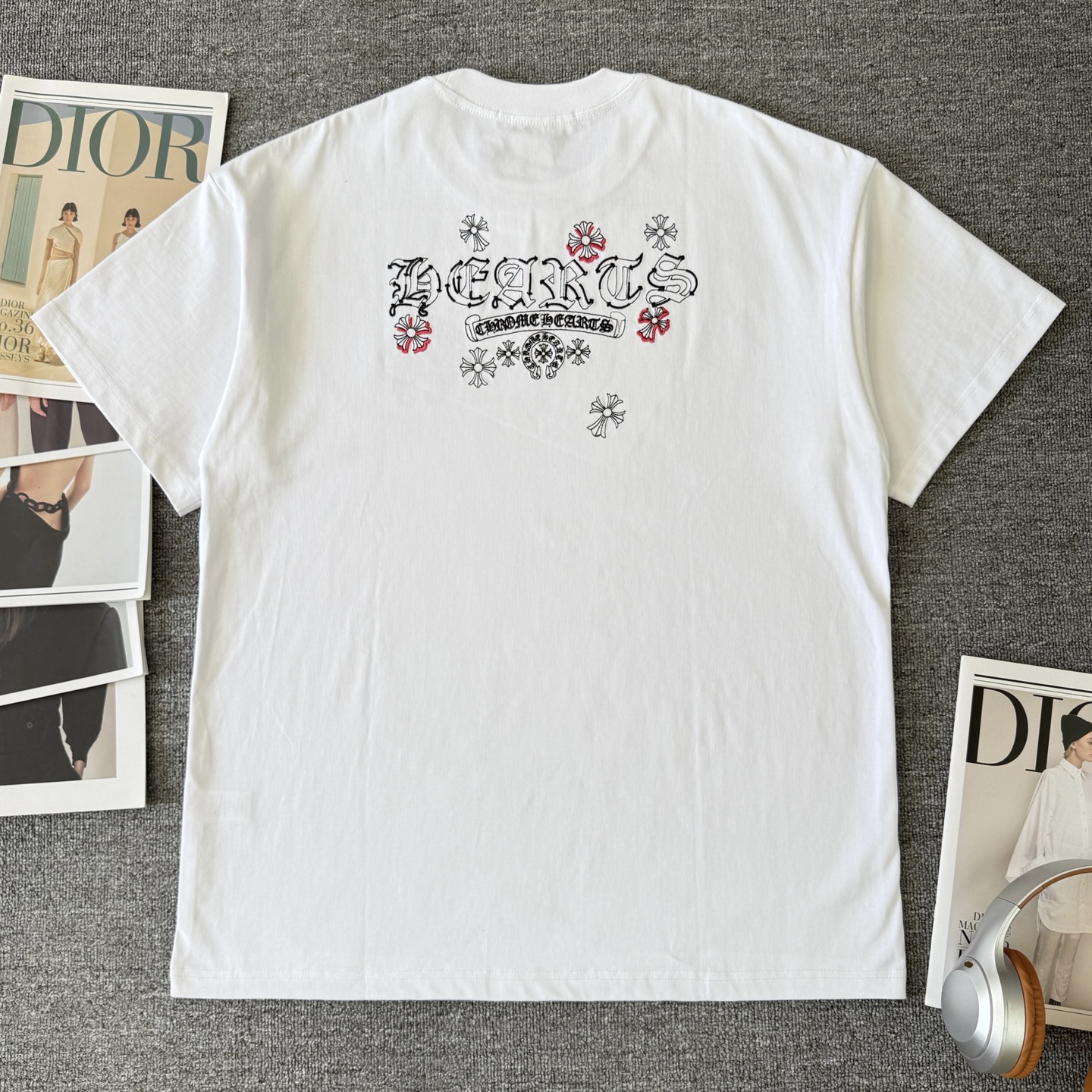Chrome Hearts Chrome Hearts/克罗心 高品质320克圆领短袖T恤