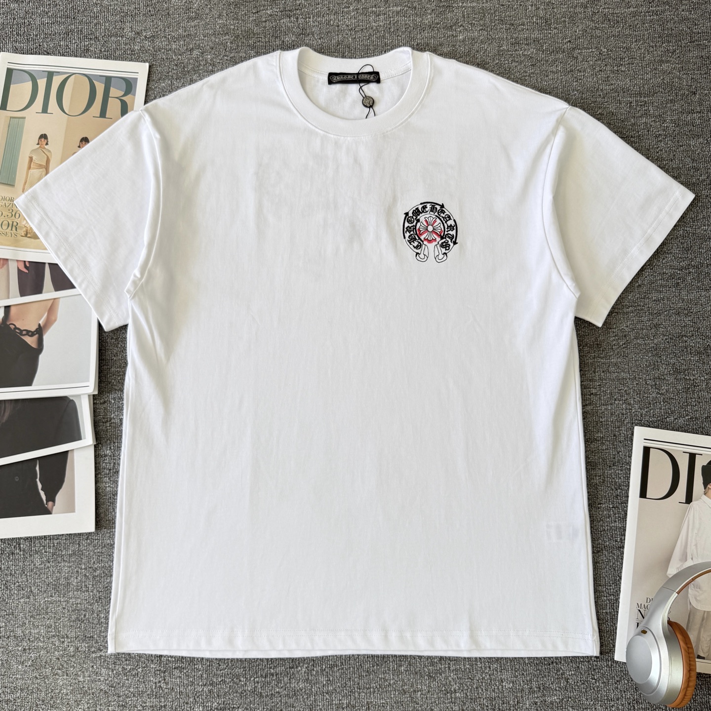 Chrome Hearts Chrome Hearts/克罗心 高品质320克圆领短袖T恤