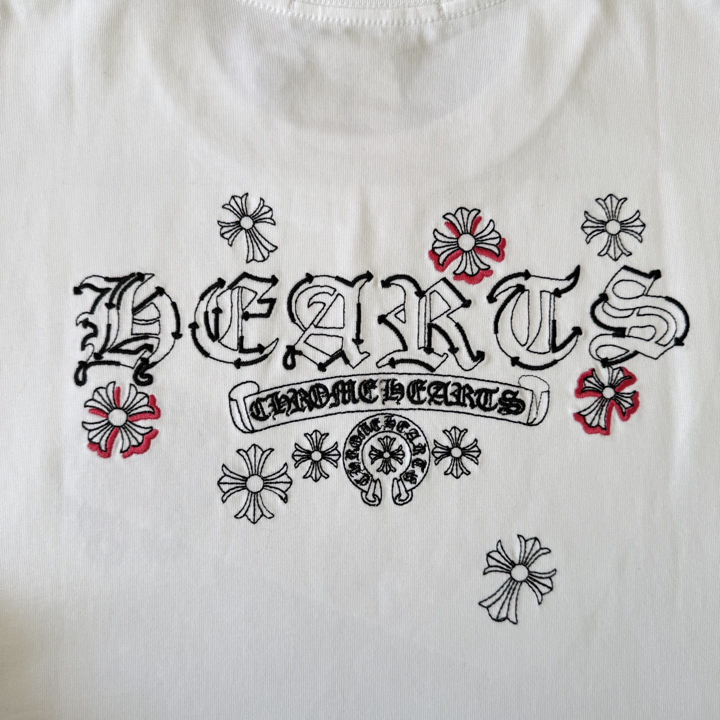 Chrome Hearts Chrome Hearts/克罗心 高品质320克圆领短袖T恤