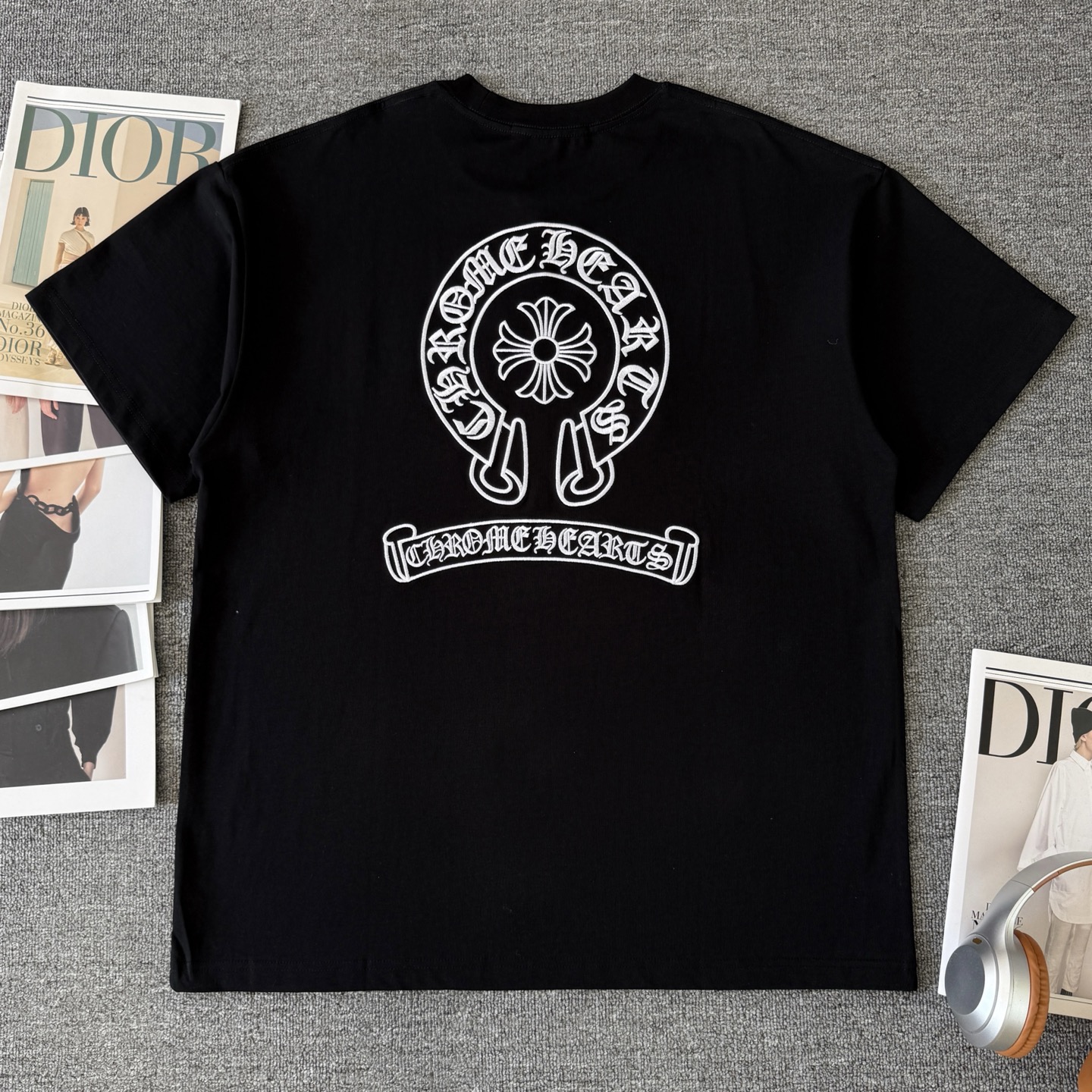 Chrome Hearts Chrome Hearts/克罗心 高品质320克圆领短袖T恤