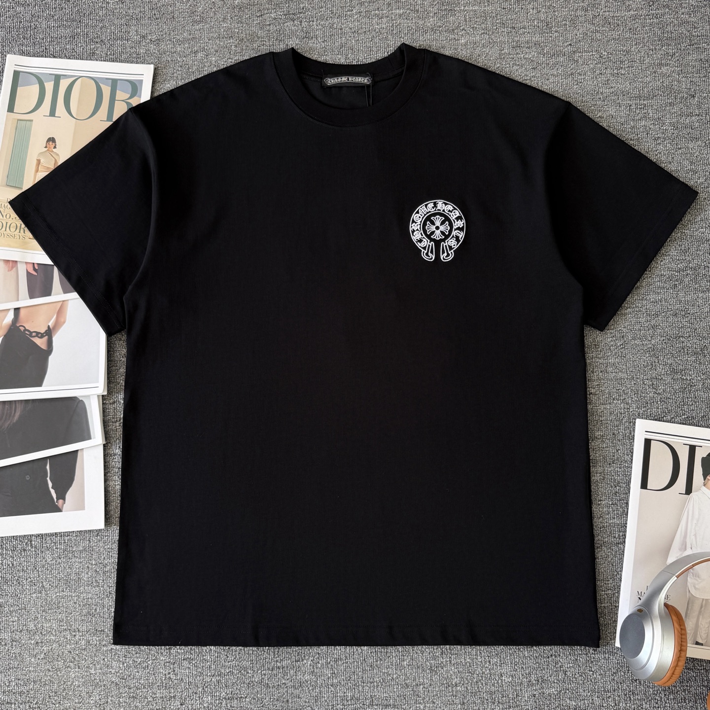 Chrome Hearts Chrome Hearts/克罗心 高品质320克圆领短袖T恤