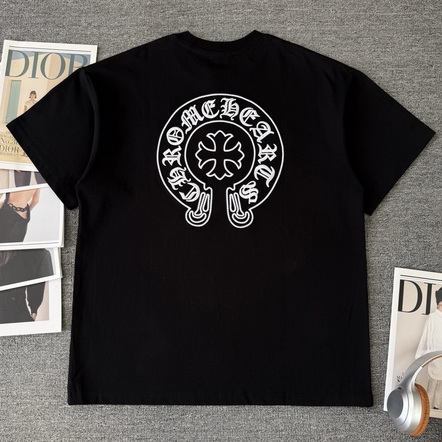 Chrome Hearts Chrome Hearts/克罗心 高品质320克圆领短袖T恤