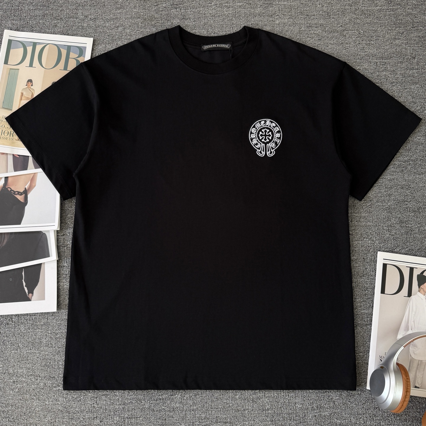 Chrome Hearts Chrome Hearts/克罗心 高品质320克圆领短袖T恤