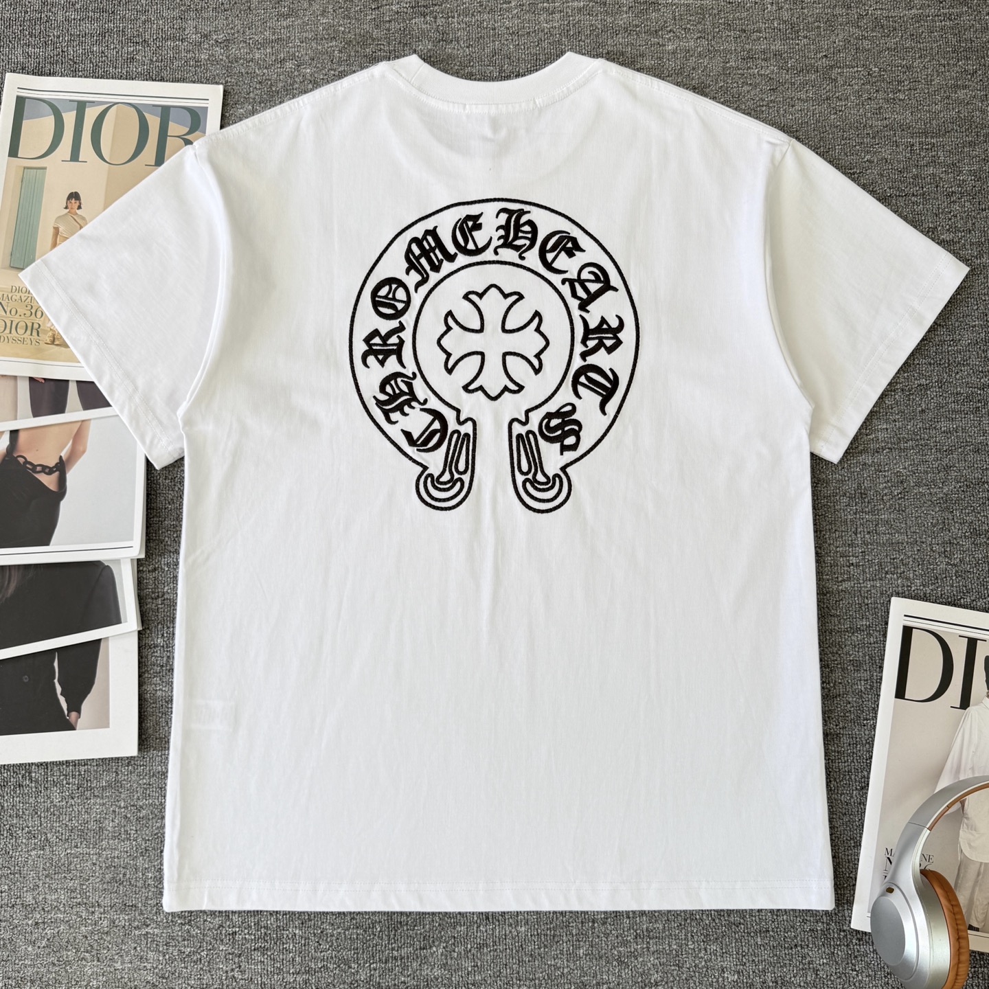 Chrome Hearts Chrome Hearts/克罗心 高品质320克圆领短袖T恤