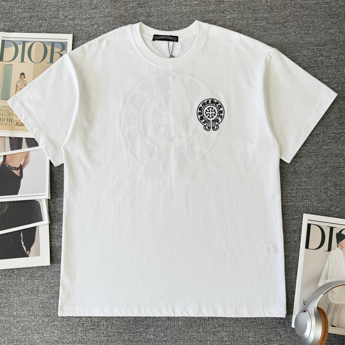 Chrome Hearts Chrome Hearts/克罗心 高品质320克圆领短袖T恤