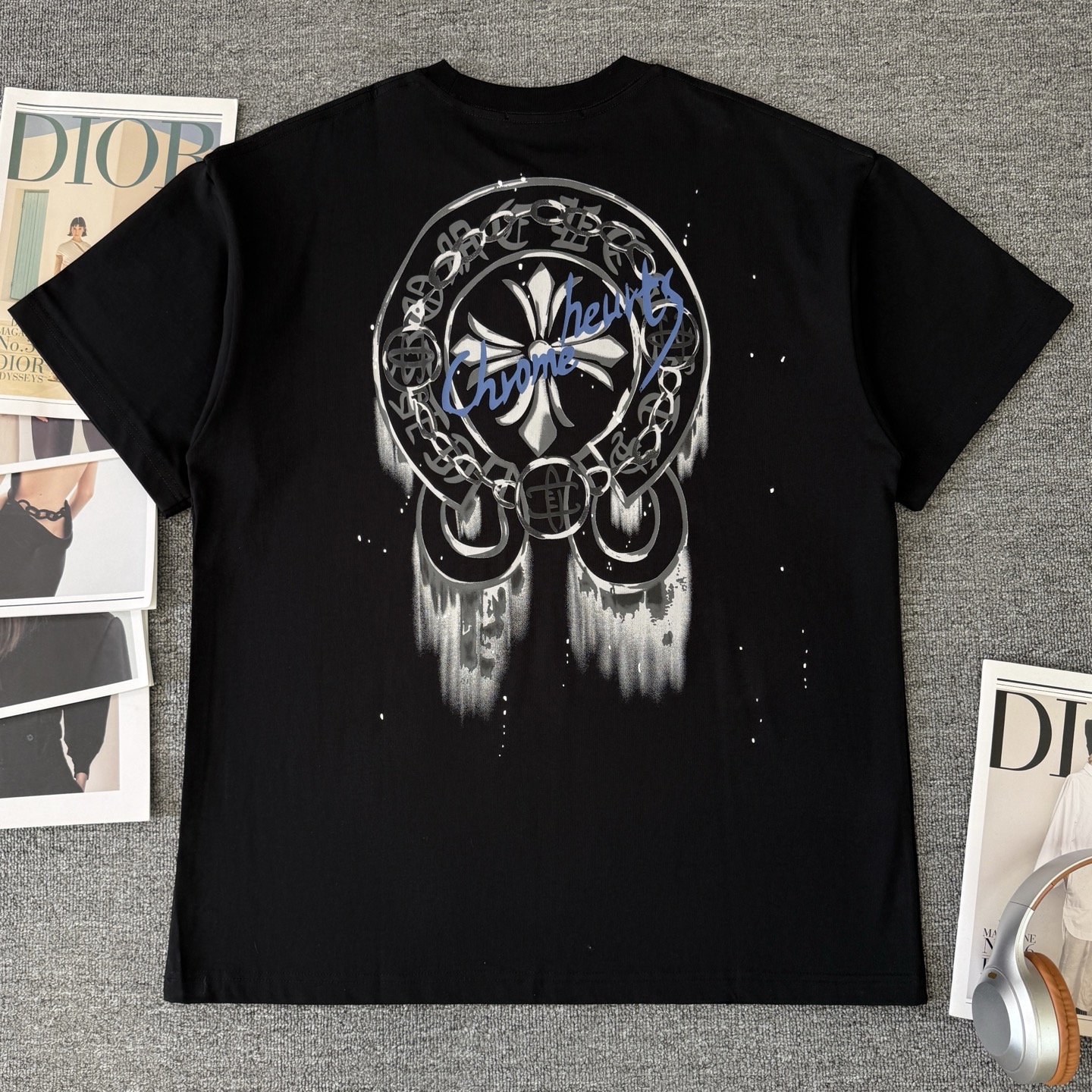 Chrome Hearts Chrome Hearts/克罗心 高品质320克圆领短袖T恤