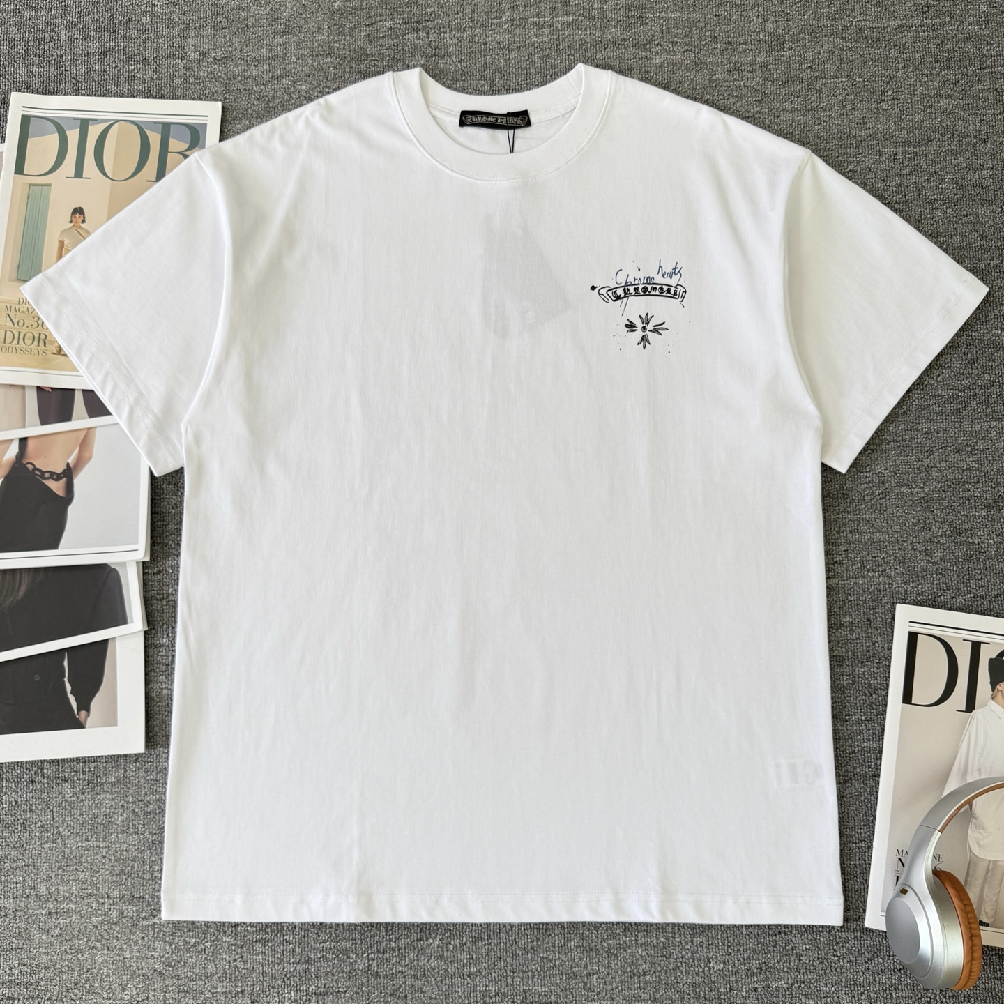 Chrome Hearts Chrome Hearts/克罗心 高品质320克圆领短袖T恤