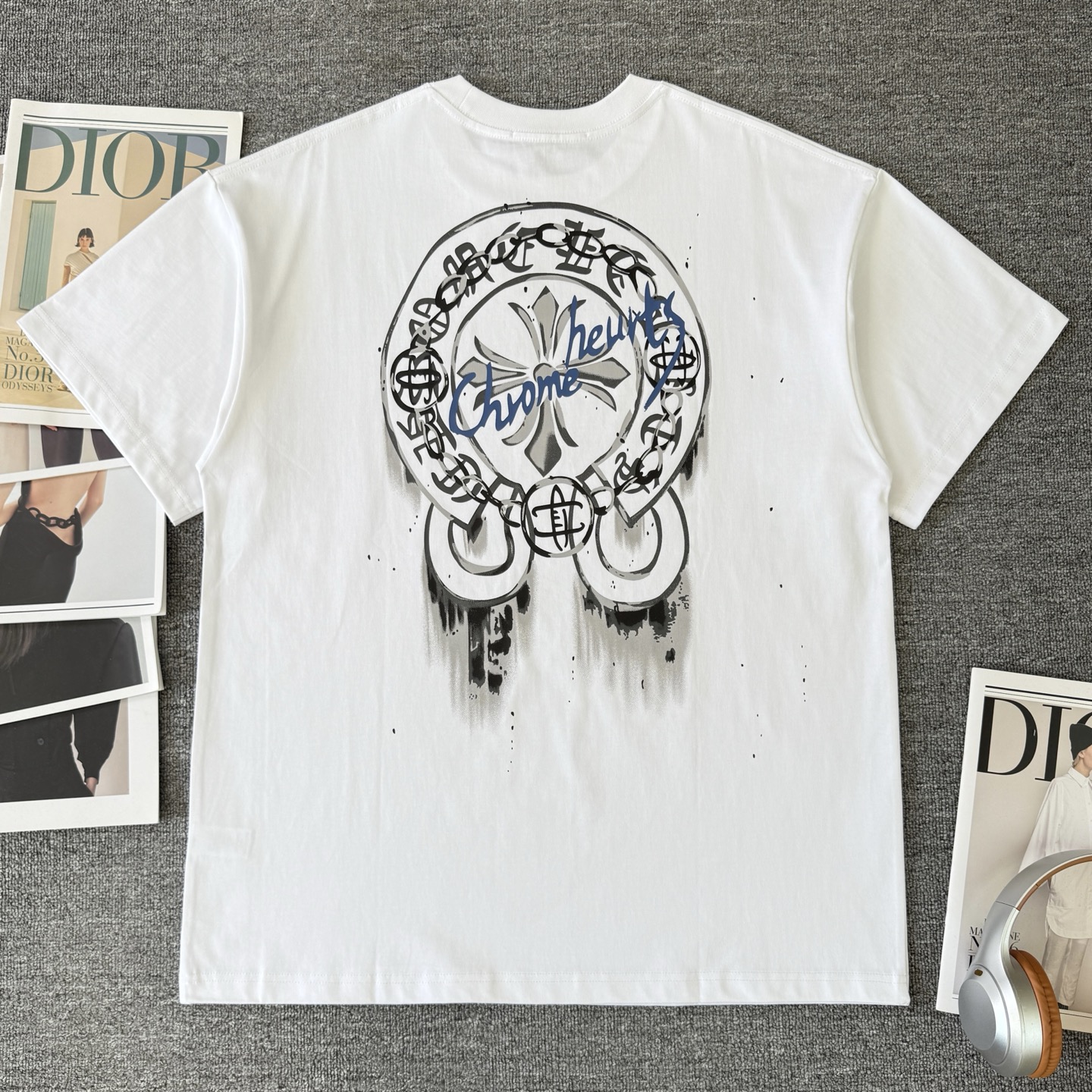 Chrome Hearts Chrome Hearts/克罗心 高品质320克圆领短袖T恤
