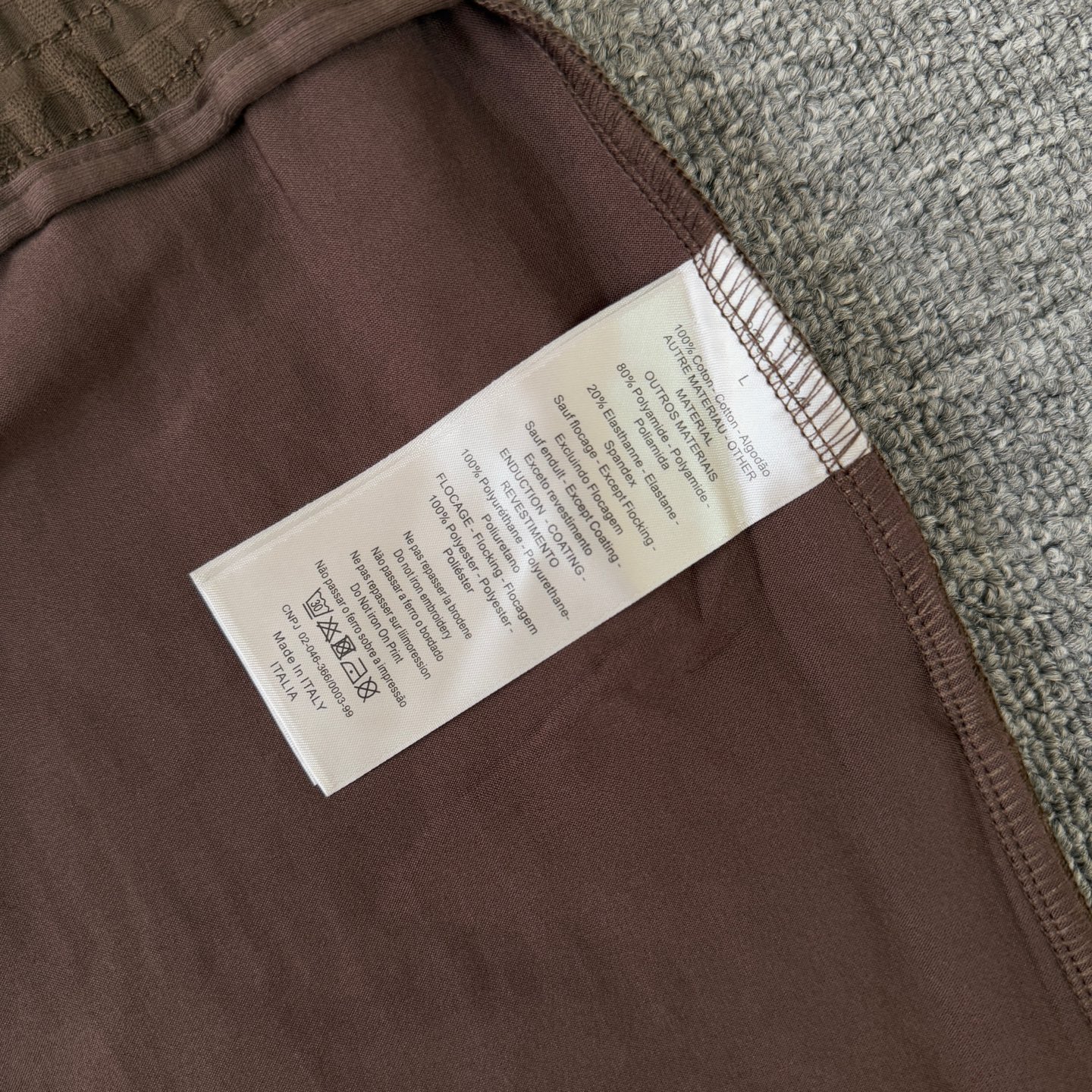 Dior DIOR/迪奥 定制毛巾绣休闲短裤