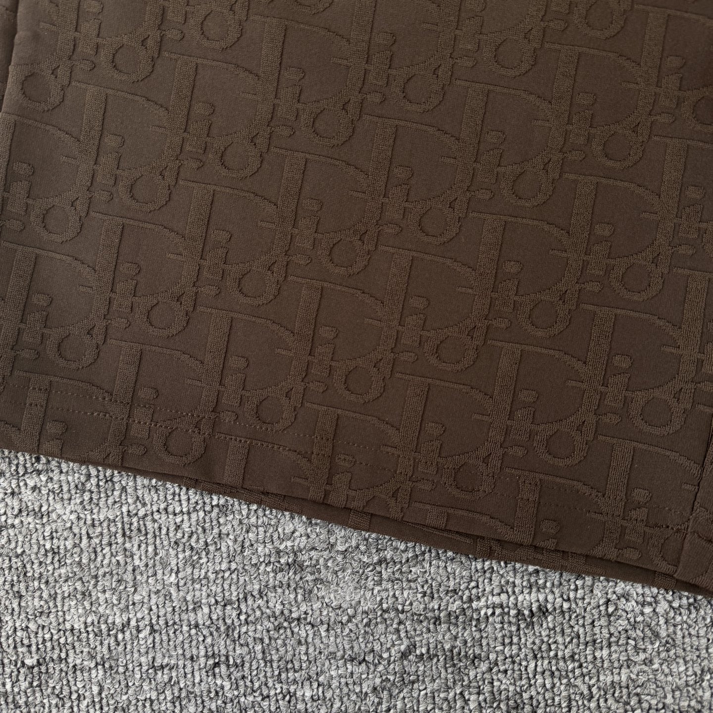 Dior DIOR/迪奥 定制毛巾绣休闲短裤