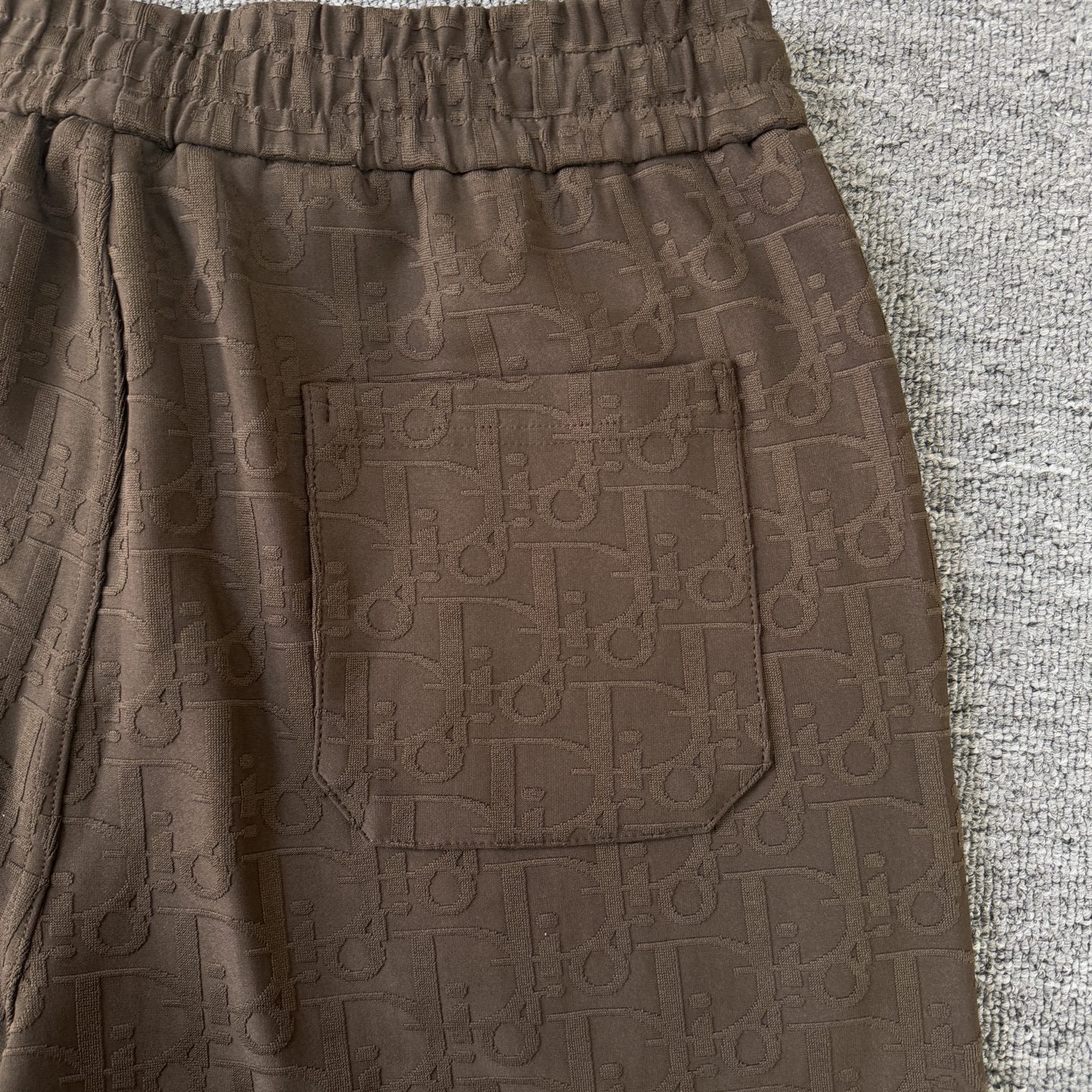 Dior DIOR/迪奥 定制毛巾绣休闲短裤