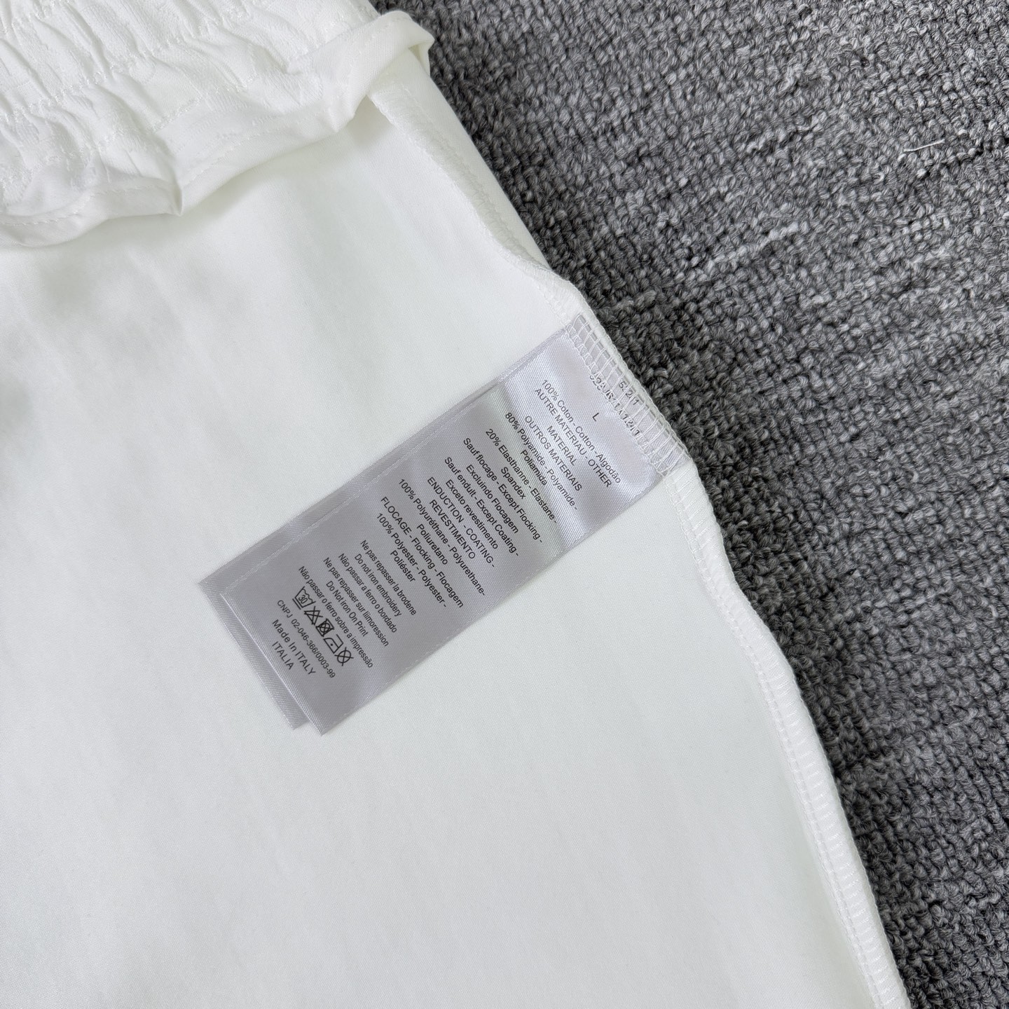 Dior DIOR/迪奥 定制毛巾绣休闲短裤