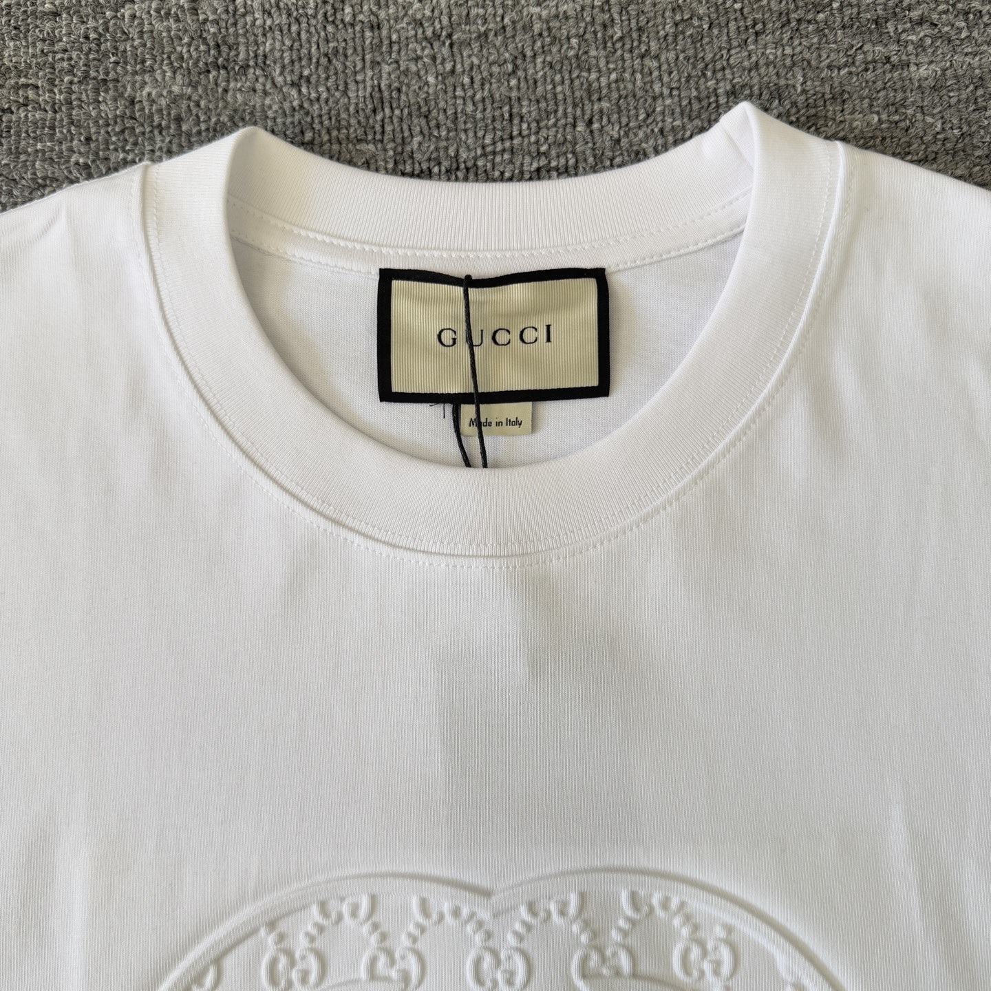 Gucci GUCCI/古驰 高品质320克圆领短袖T恤