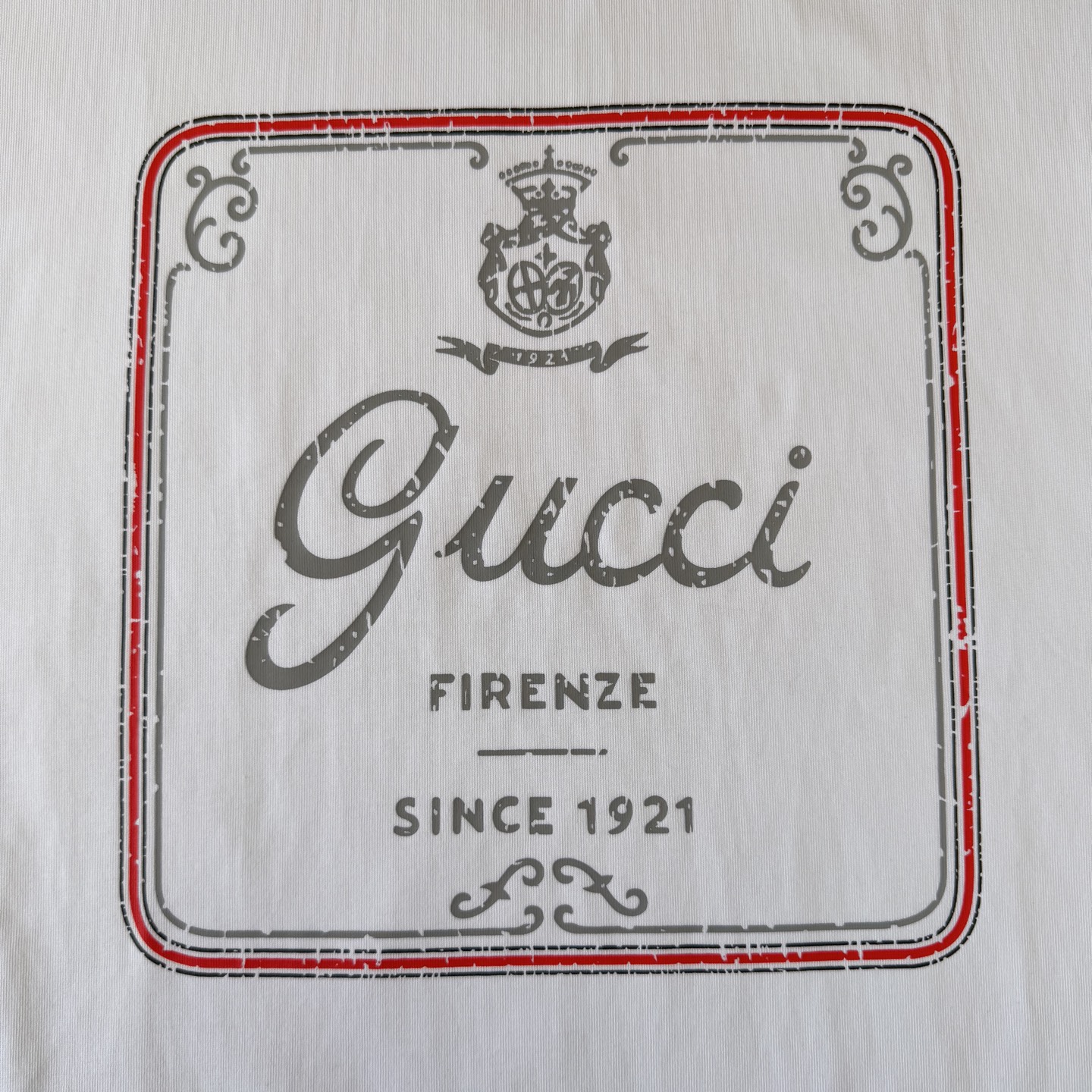 Gucci GUCCI/古驰 高品质320克圆领短袖T恤
