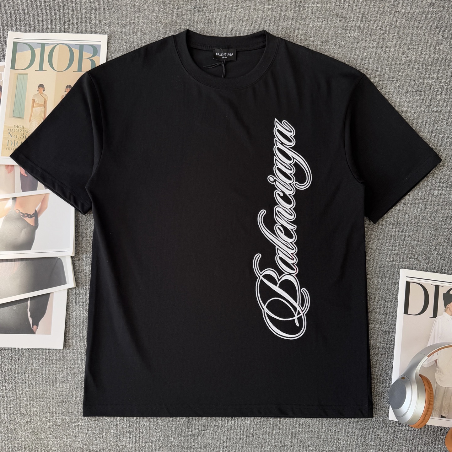 Balenciaga BALENCIAGA/巴黎世家 高品质320克圆领短袖T恤