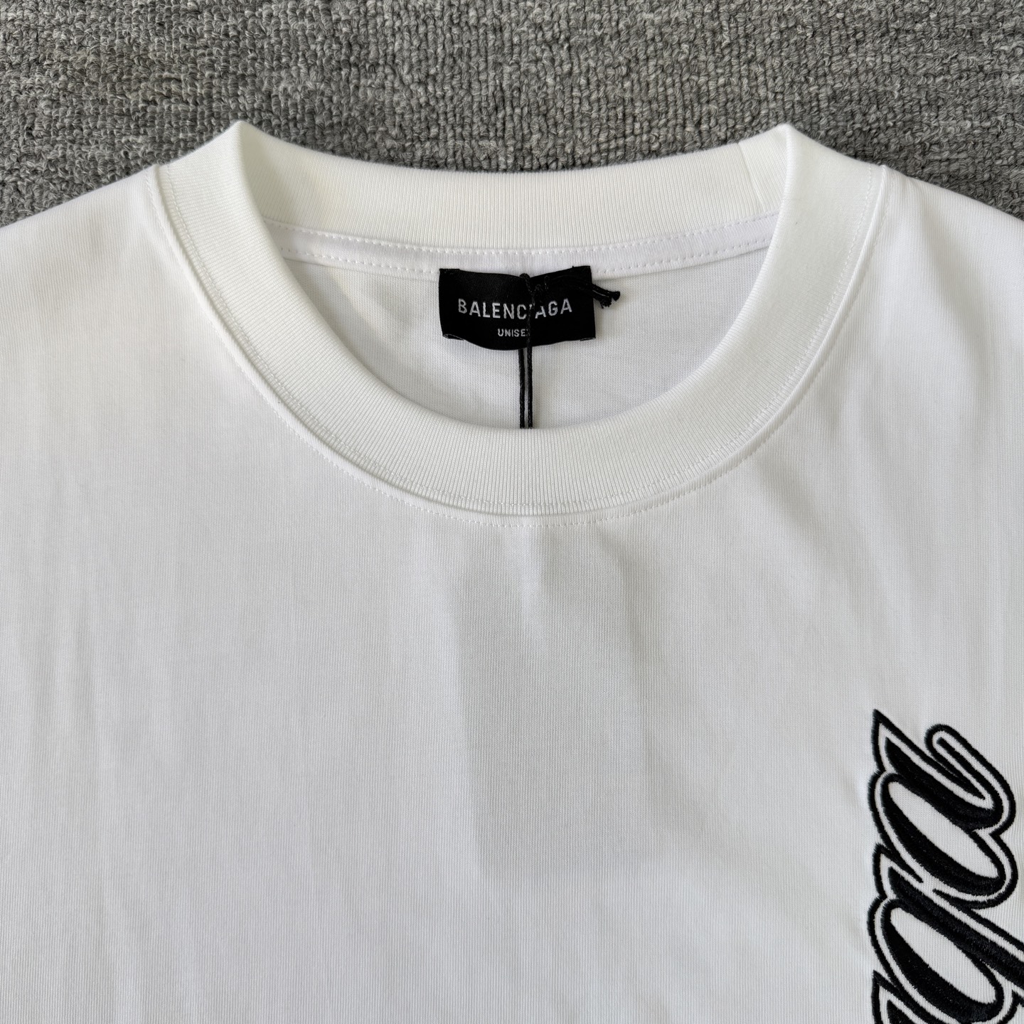 Balenciaga BALENCIAGA/巴黎世家 高品质320克圆领短袖T恤