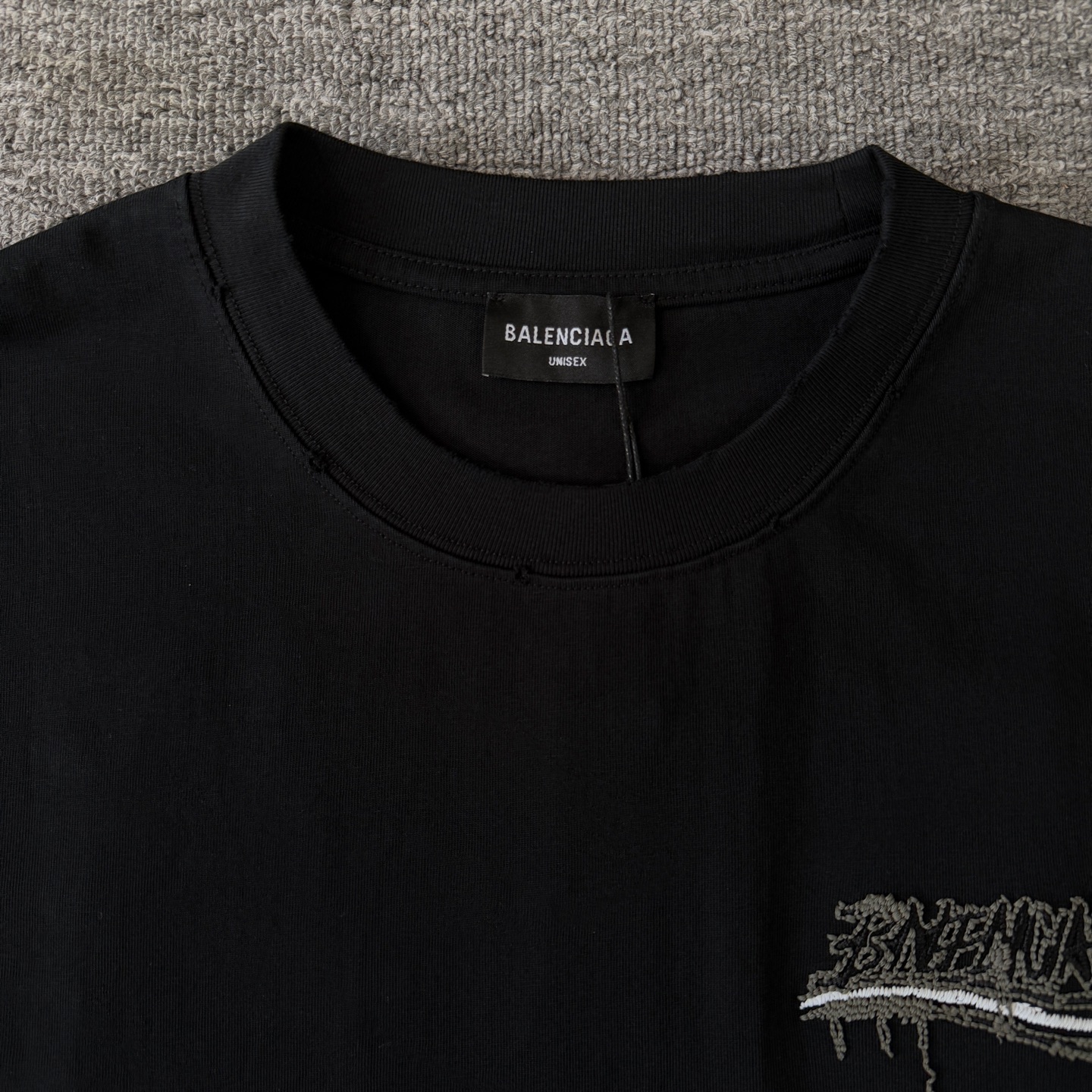Balenciaga BALENCIAGA/巴黎世家 高品质320克圆领短袖T恤