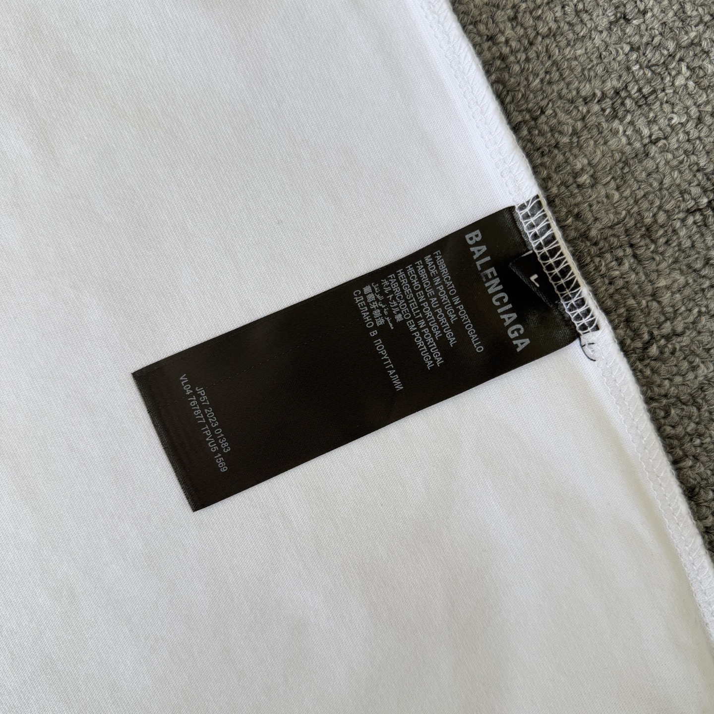 Balenciaga BALENCIAGA/巴黎世家 高品质320克圆领短袖T恤