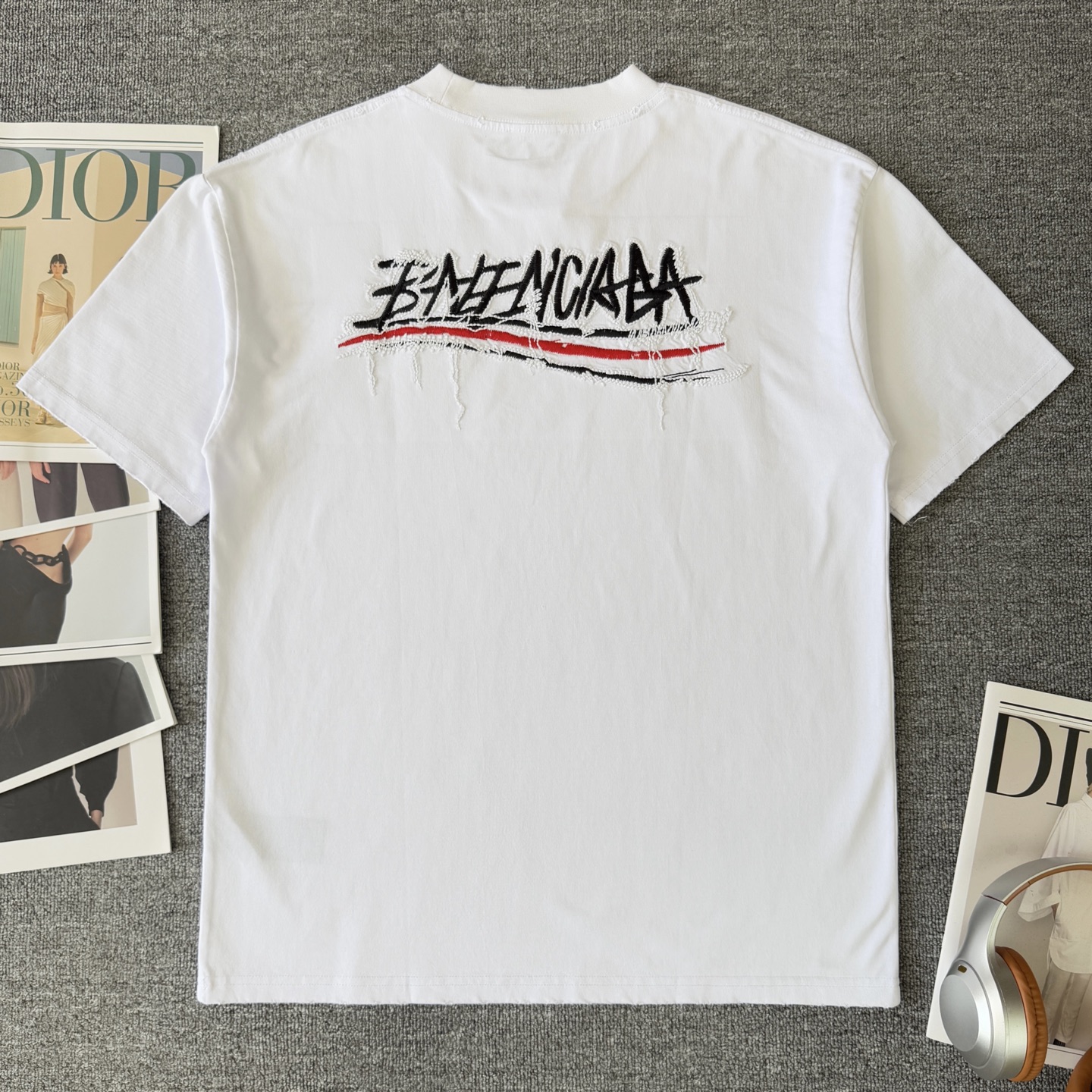 Balenciaga BALENCIAGA/巴黎世家 高品质320克圆领短袖T恤