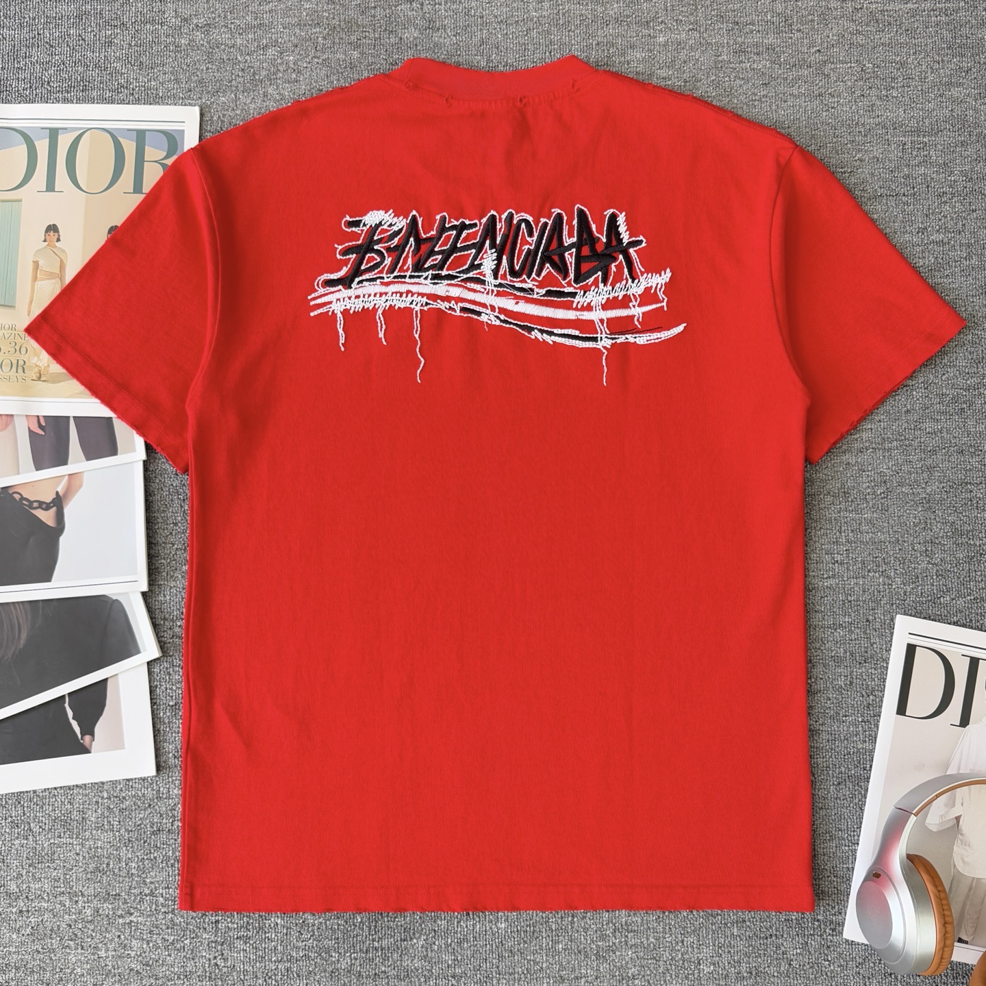 Balenciaga BALENCIAGA/巴黎世家 高品质320克圆领短袖T恤