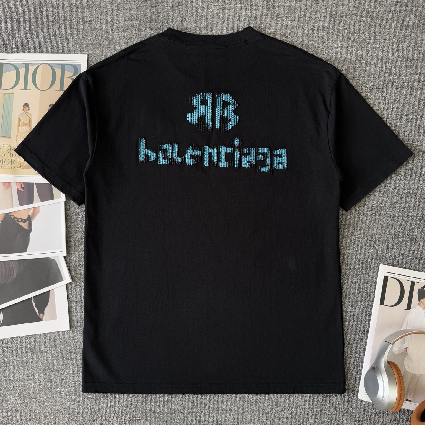 Balenciaga BALENCIAGA/巴黎世家 高品质320克圆领短袖T恤