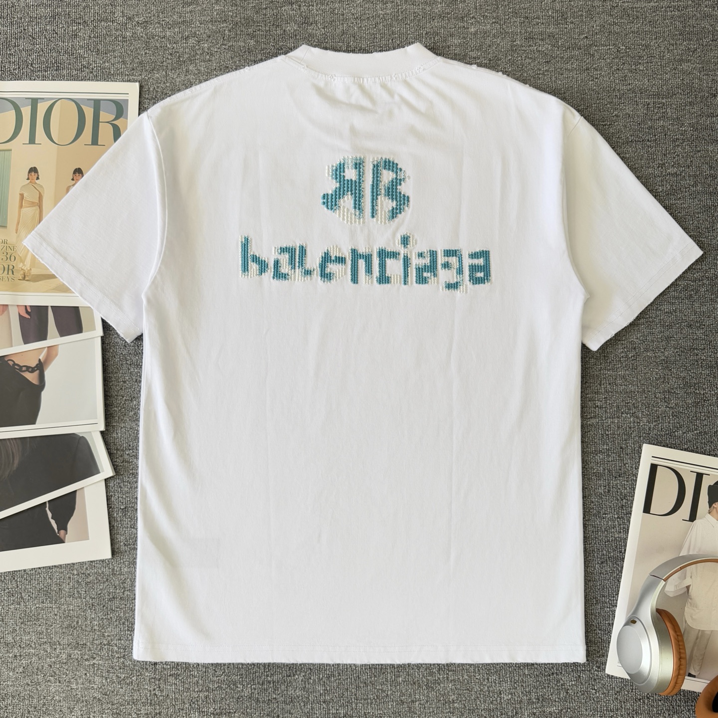 Balenciaga BALENCIAGA/巴黎世家 高品质320克圆领短袖T恤