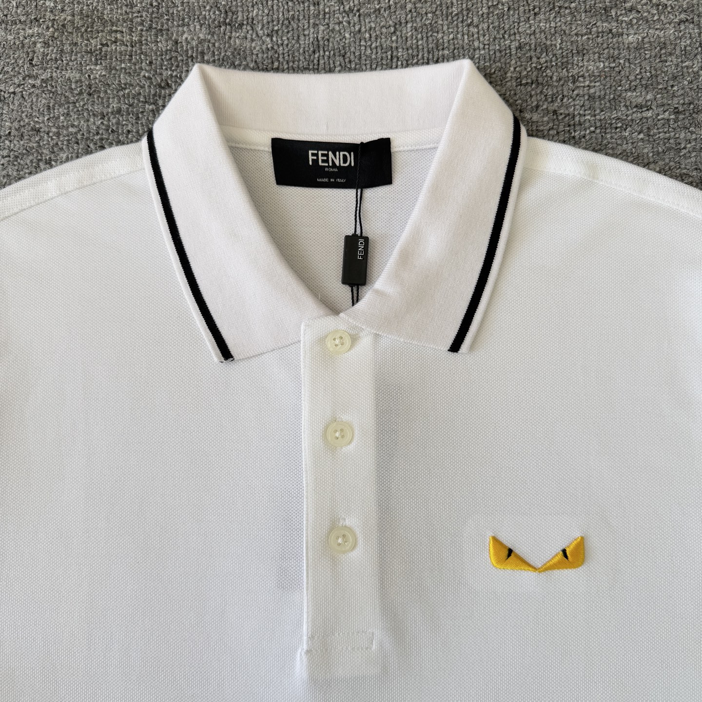 Fendi FENDI/芬迪 休闲短袖翻领polo衫