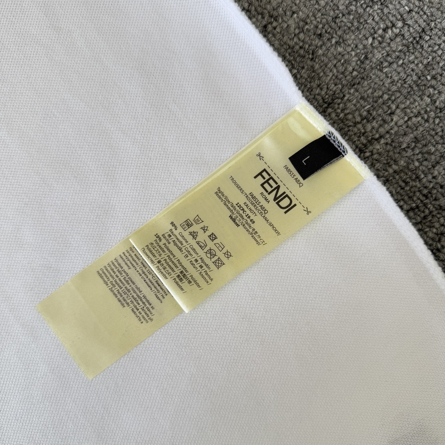 Fendi FENDI/芬迪 休闲短袖翻领polo衫