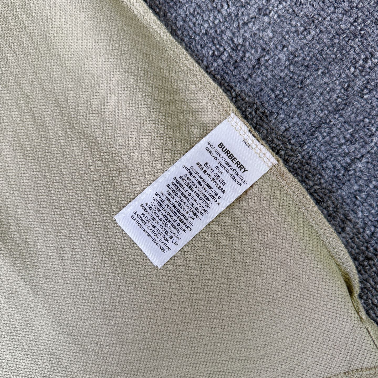 Burberry BURBERRY/巴宝莉 休闲短袖翻领polo衫