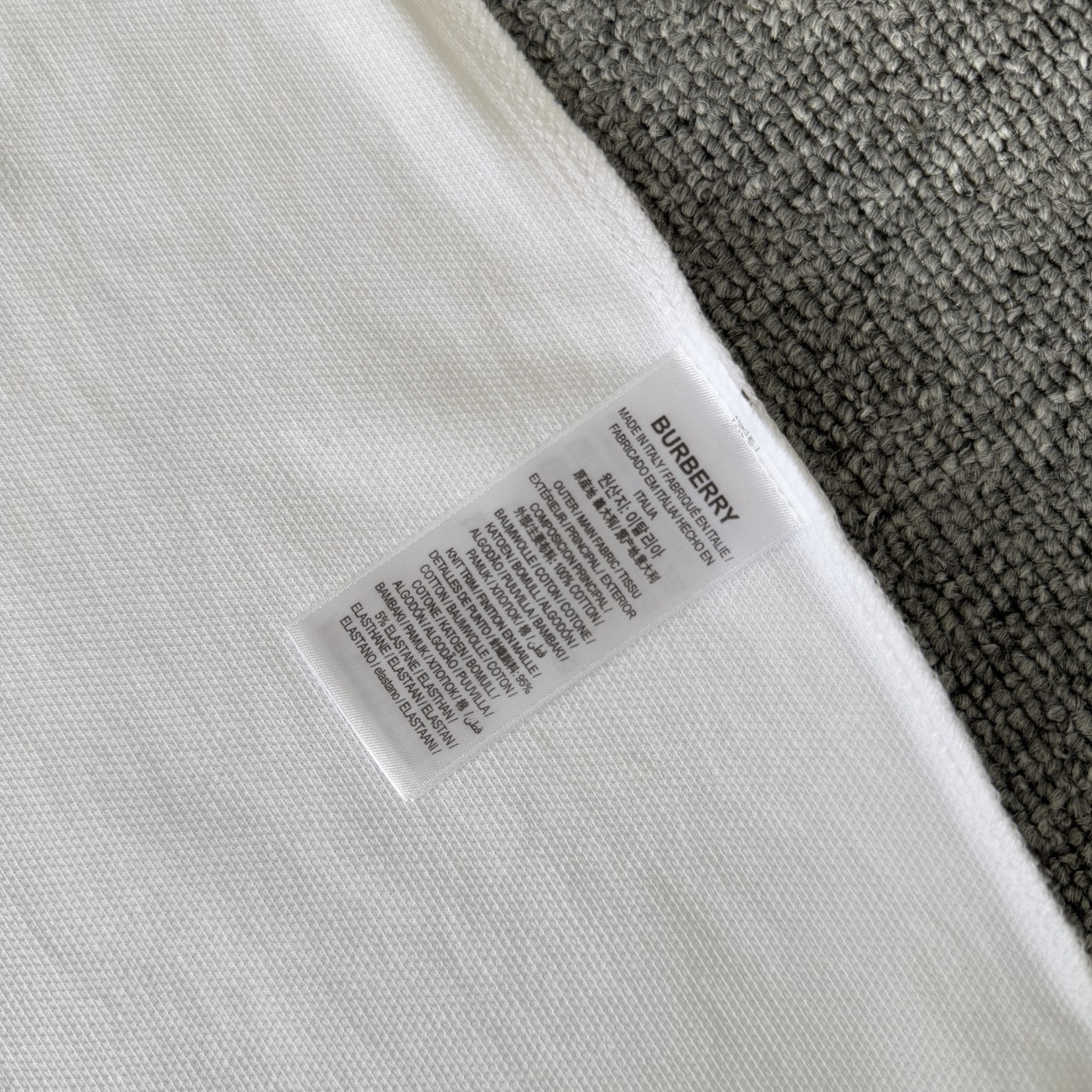 Burberry BURBERRY/巴宝莉 休闲短袖翻领polo衫