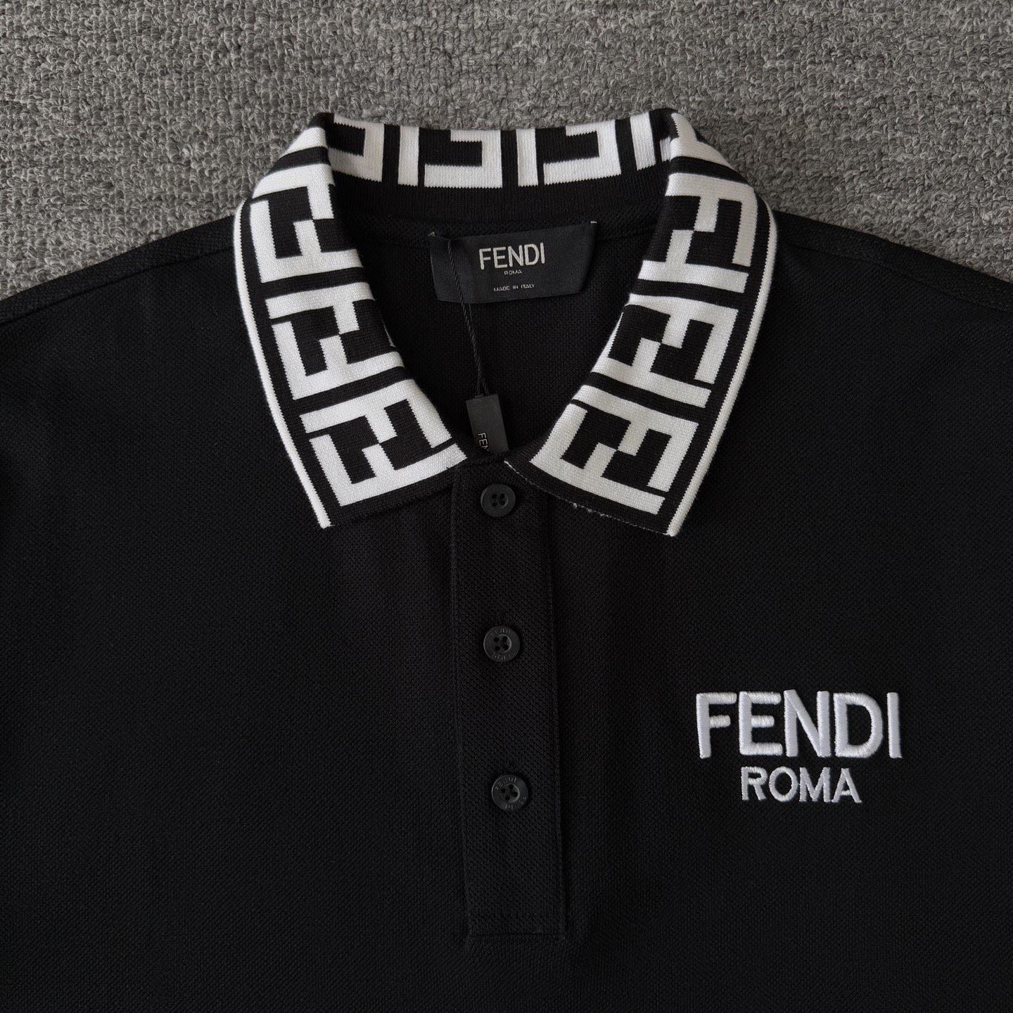 Fendi FENDI/芬迪 休闲短袖翻领polo衫
