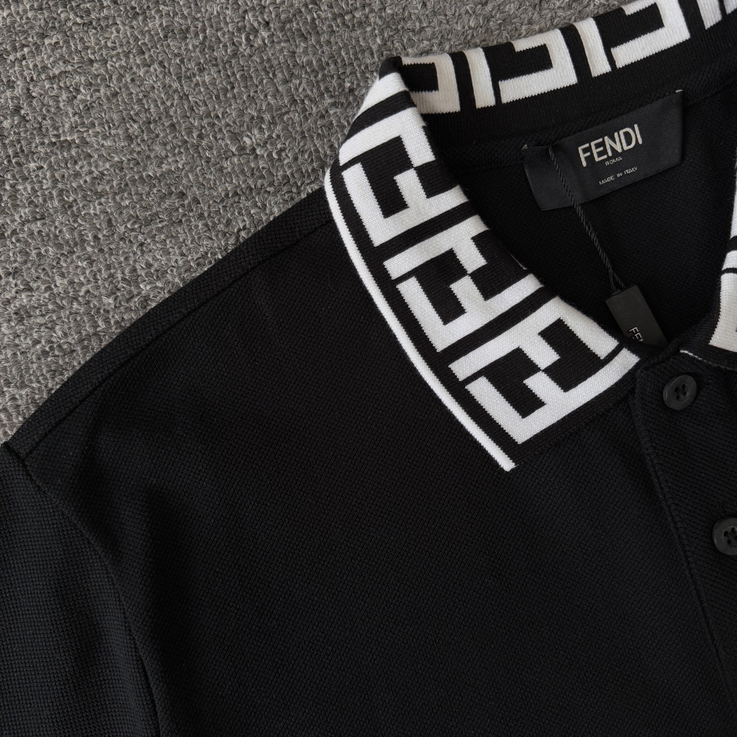Fendi FENDI/芬迪 休闲短袖翻领polo衫