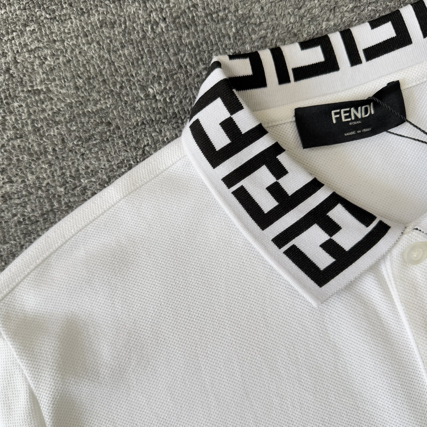 Fendi FENDI/芬迪 休闲短袖翻领polo衫