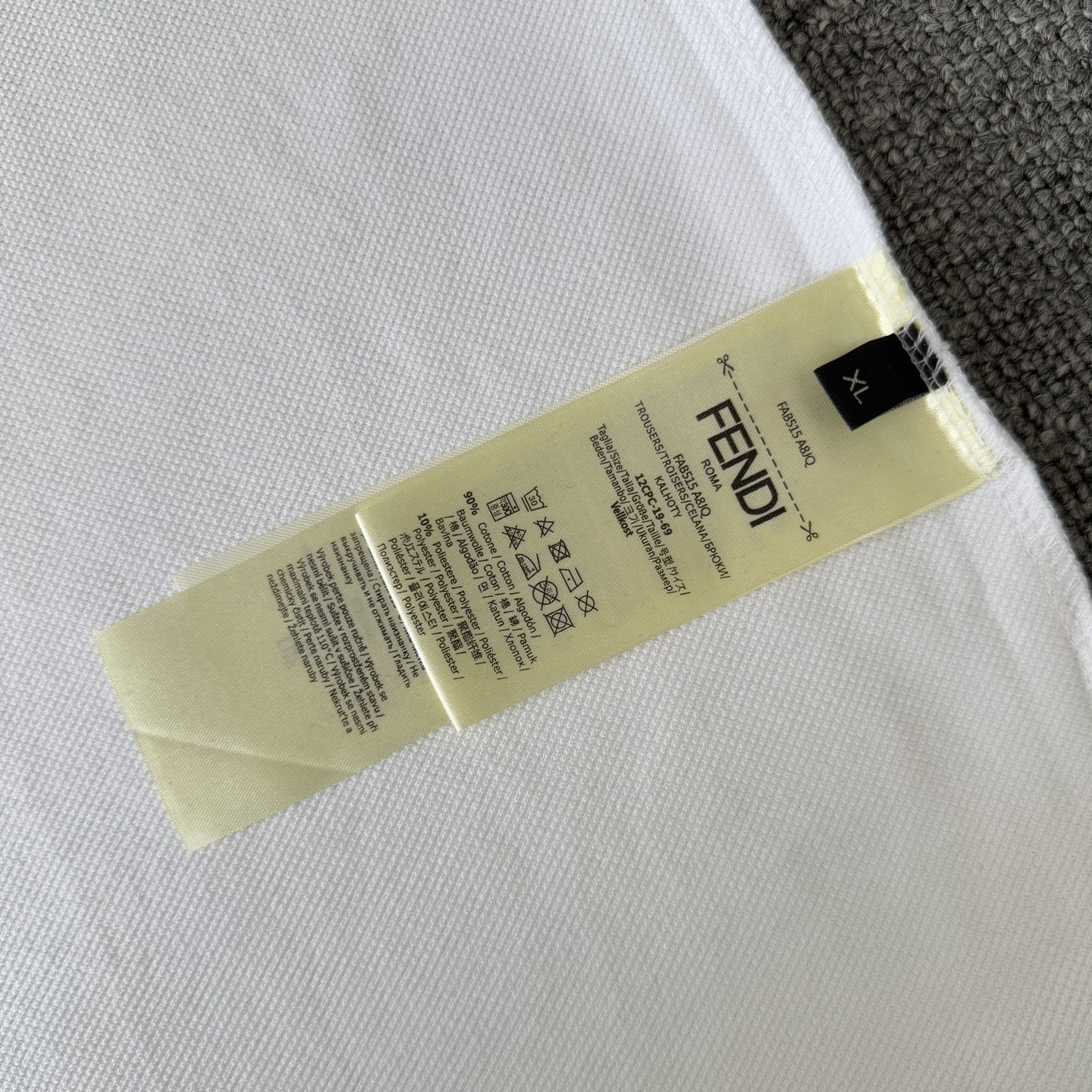 Fendi FENDI/芬迪 休闲短袖翻领polo衫