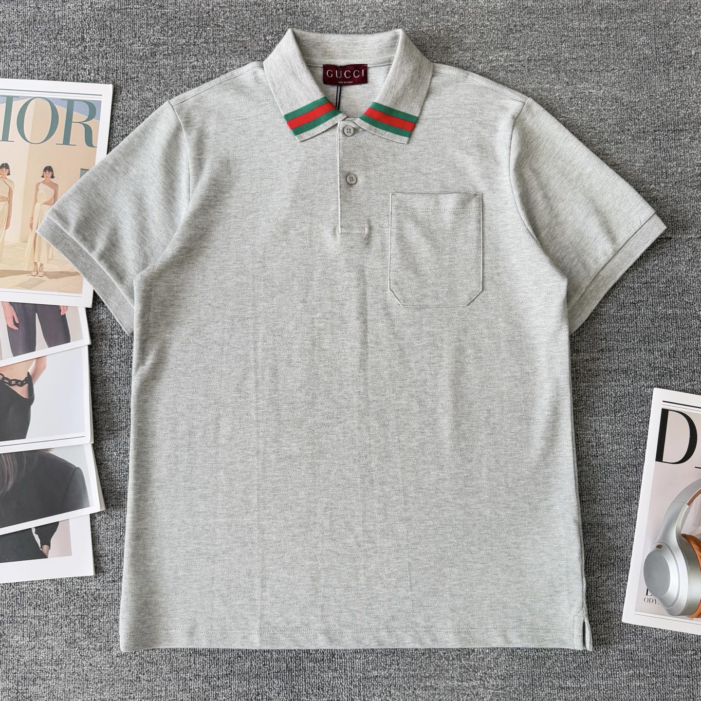 Gucci GUCCI/古驰 休闲短袖翻领polo衫
