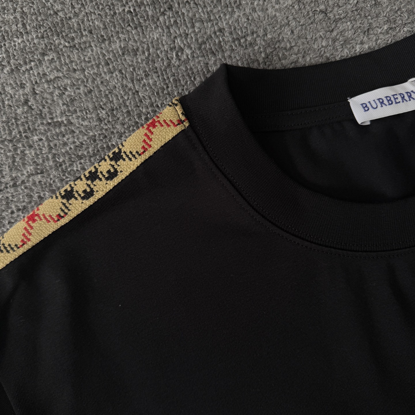 Burberry BURBERRY/巴宝莉 高品质320克圆领短袖T恤